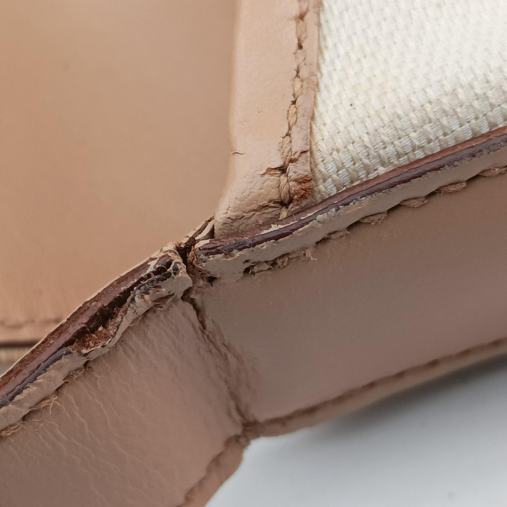 Jackie White× Brown Canvas × Leather 001 38 ジャッキー ホワイト× ブラウン キャンバス×レザー 001 38