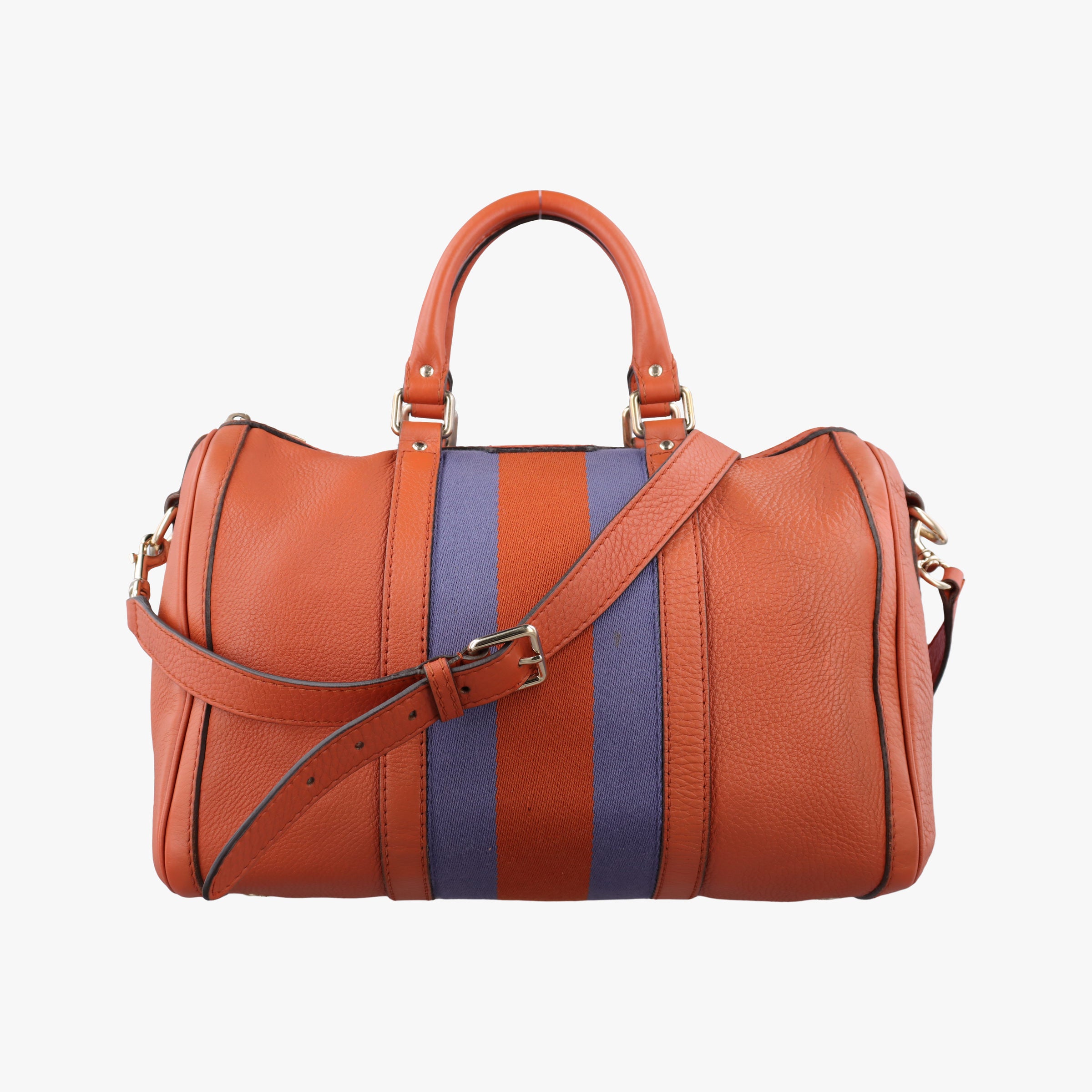 Sherry Line Orange×blue Leather 247205 I9857133シェリーライン オレンジ×ブルー レザー 247205 I9857133