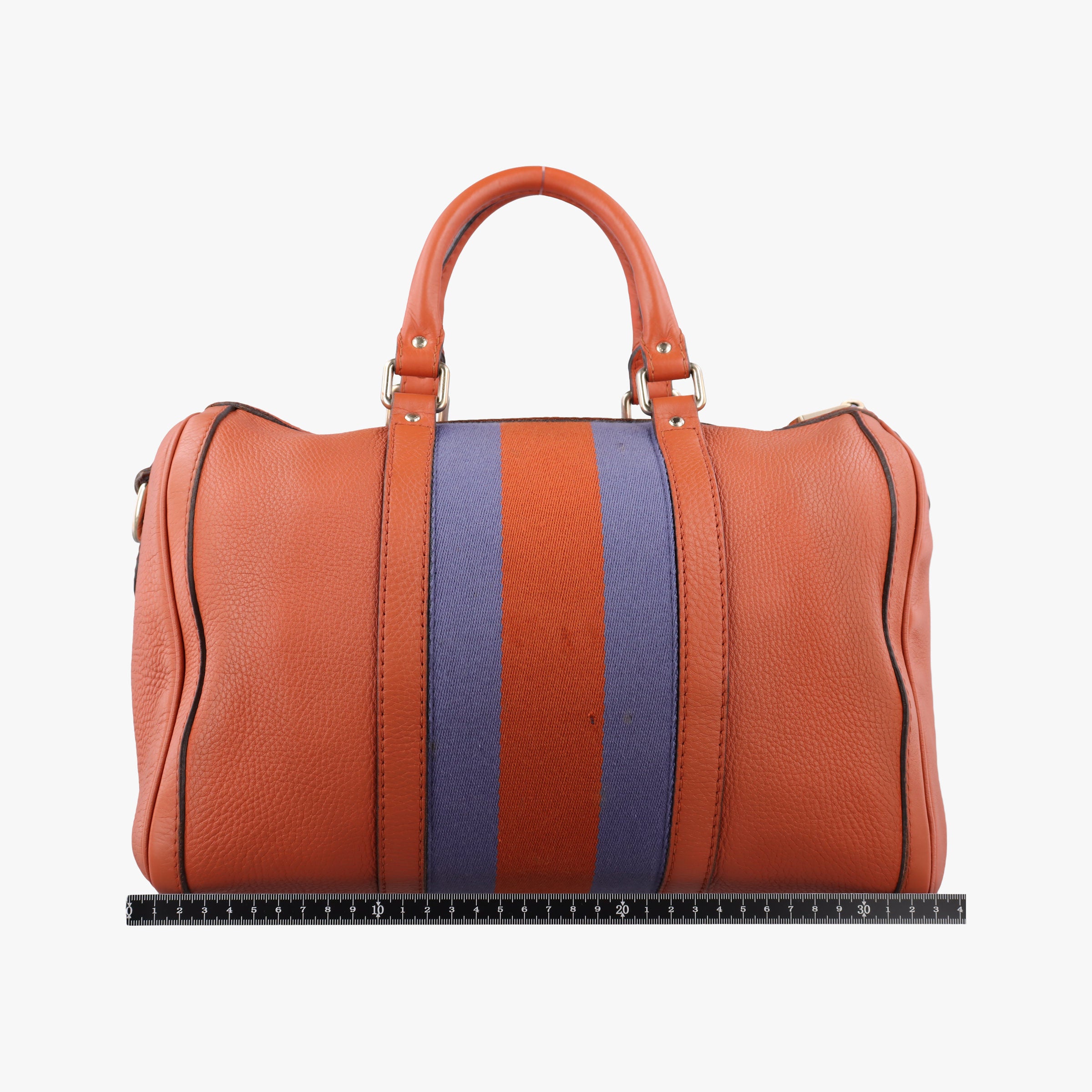 Sherry Line Orange×blue Leather 247205 I9857133シェリーライン オレンジ×ブルー レザー 247205 I9857133