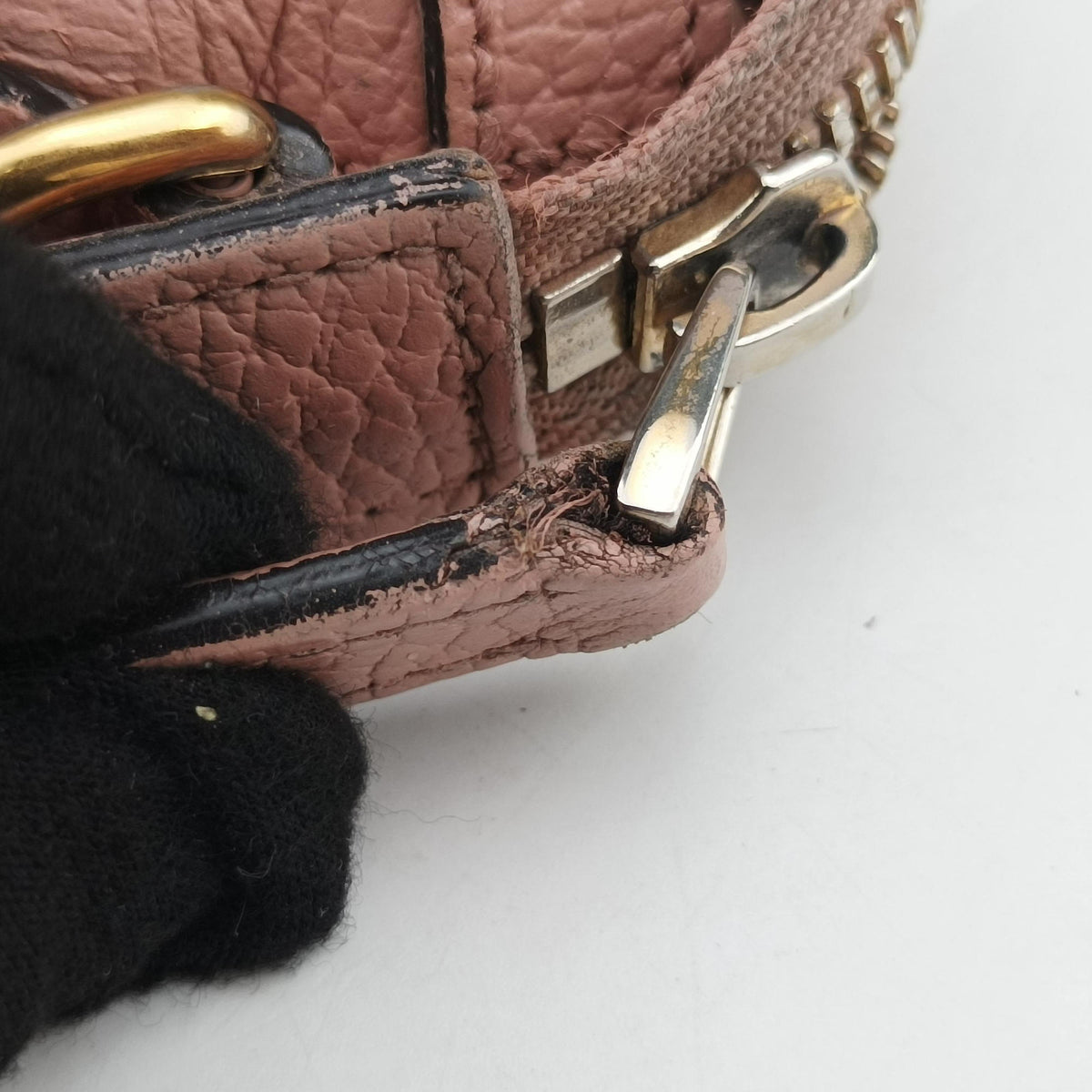 interlocking G Charmy Pink Leather 449659 B021766184インターロッキングG チャーム アウトレット ピンク レザー 449659 B021766184