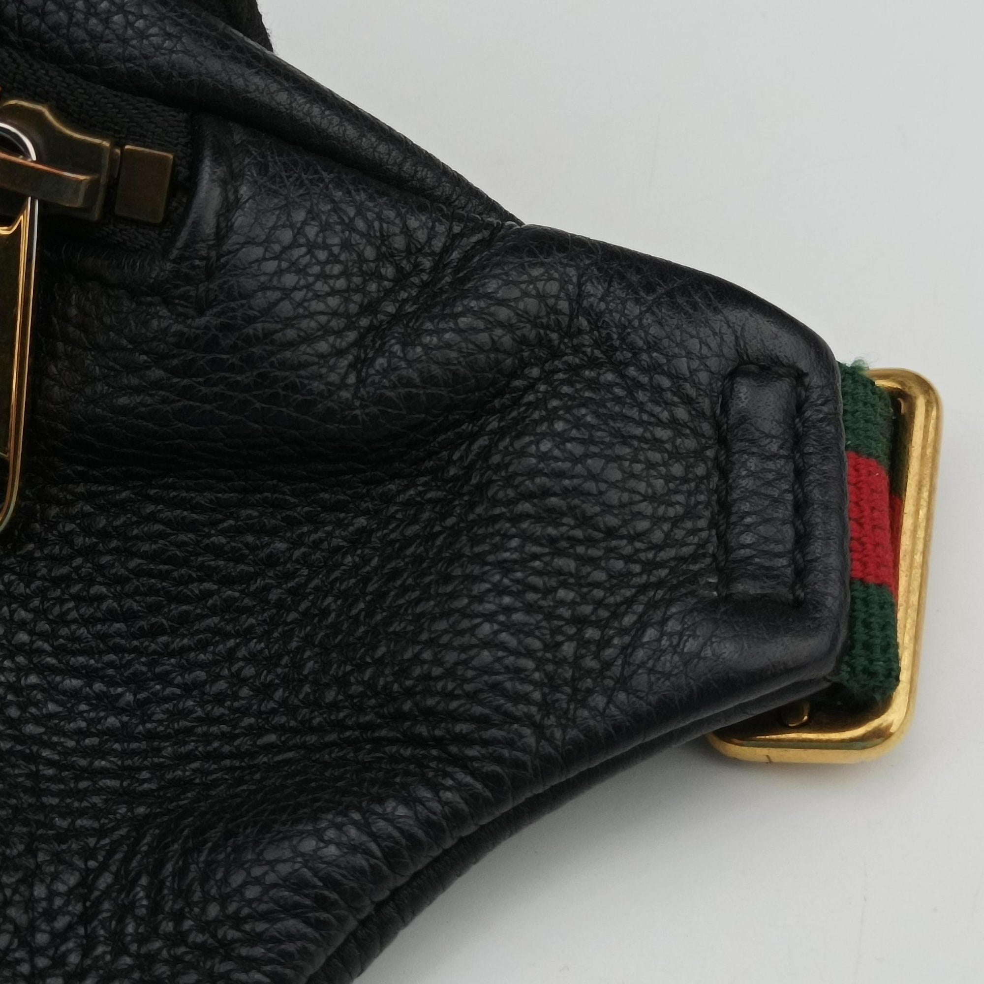 Print Black Leather 530412 H030051289グッチプリント ブラック レザー 530412 H030051289