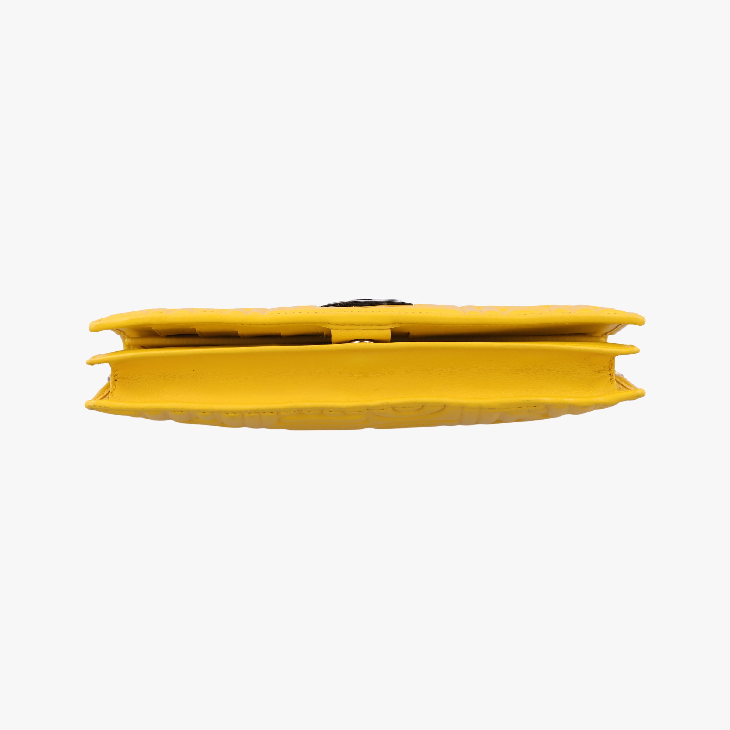 Embossed Logo Yellow Leather 8M0219YM 2266.8M0219YMY.098エンボス ロゴ イエロー レザー 8M0219YM 2266.8M0219YMY.098