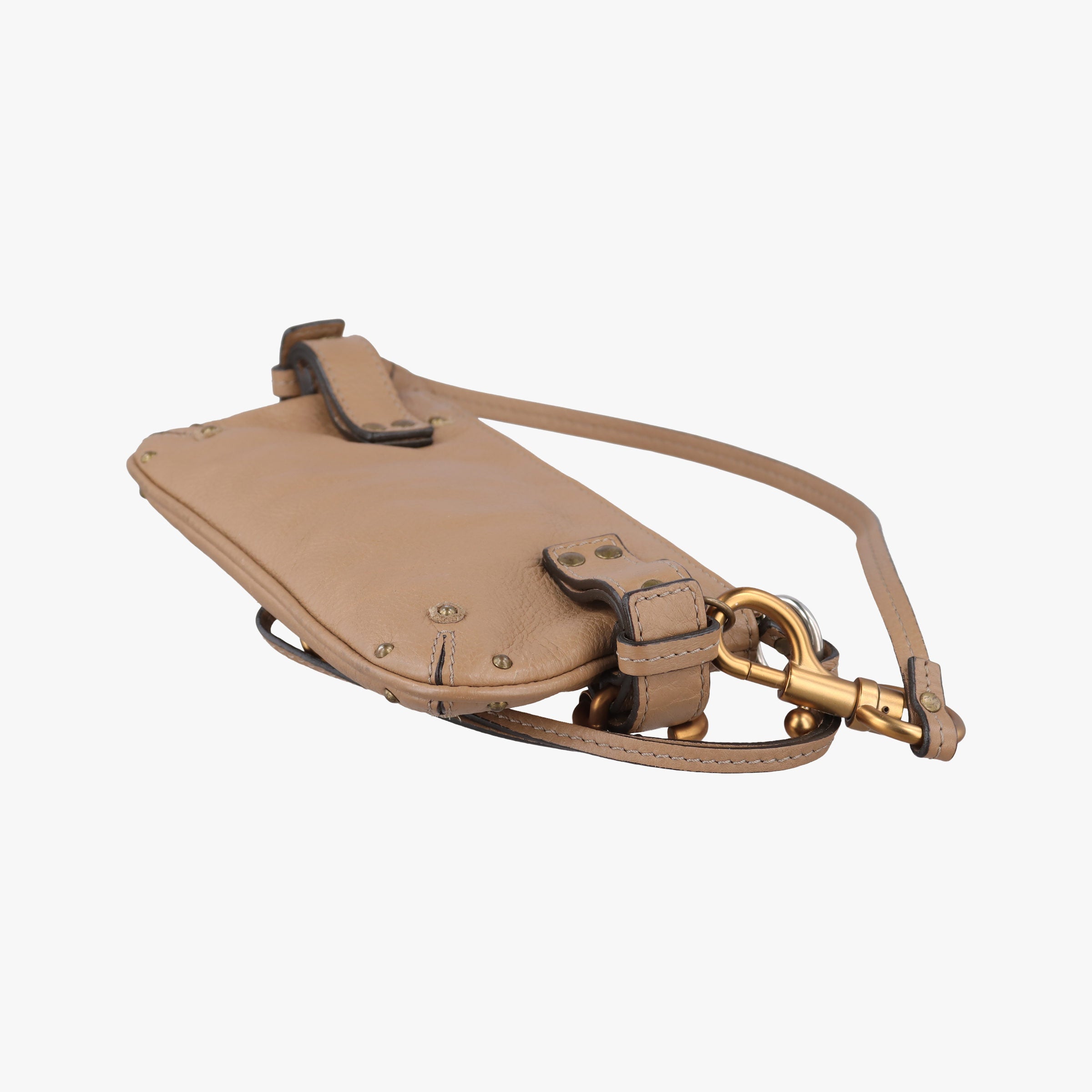 Paddington Pochette Vintage Camel Leather 560306パディントン ヴィンテージポーチ キャメル レザー 560306