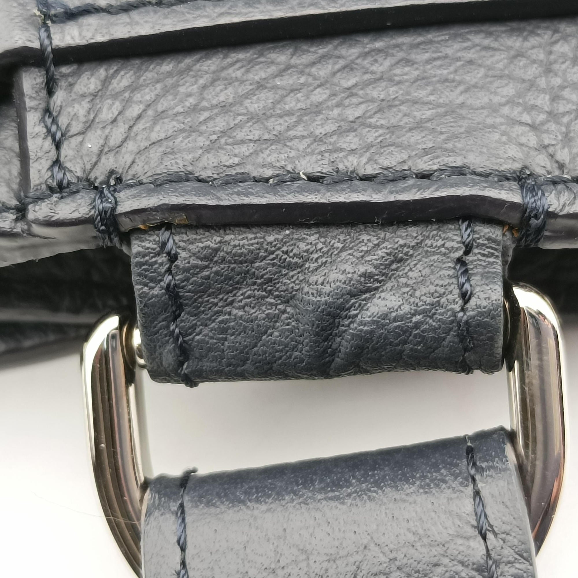 Saddle Navy leather 23-BO-0139サドルバッグ ブルーブラック レザー 23-BO-0139
