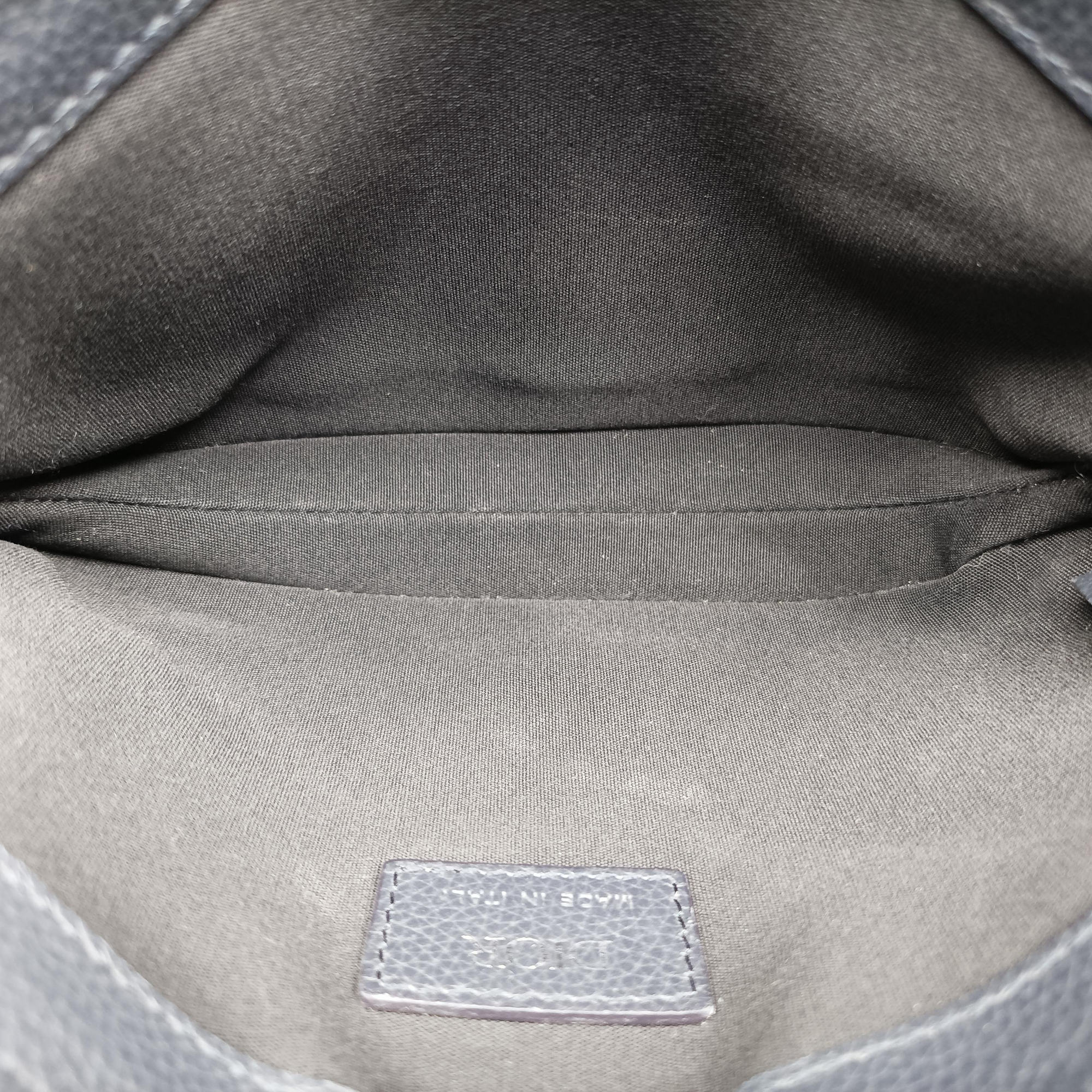 Saddle Navy leather 23-BO-0139サドルバッグ ブルーブラック レザー 23-BO-0139