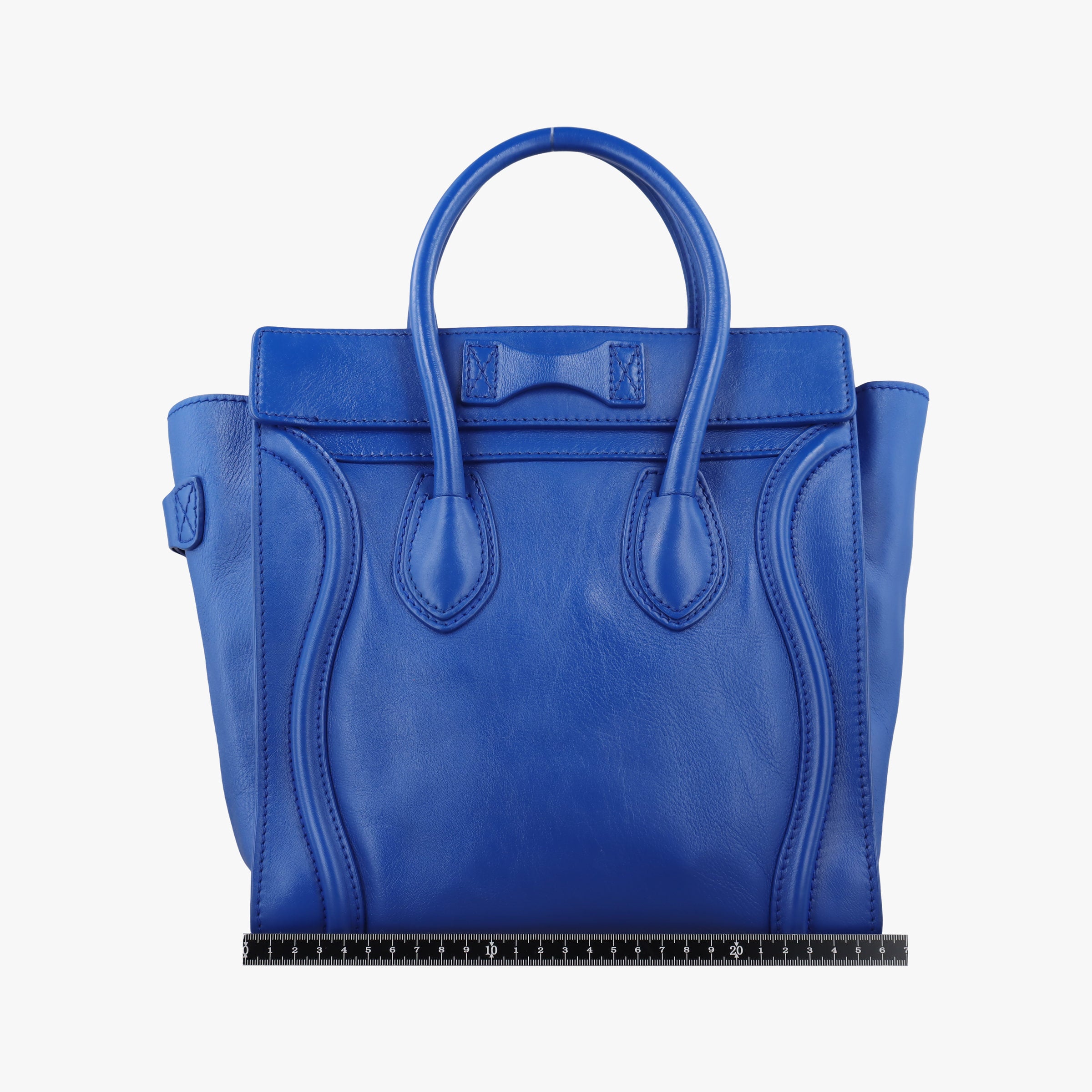Luggage Mini Shopper Blue Leather S-NA-1023ラゲージミニショッパー ブルー レザー S-NA-1023
