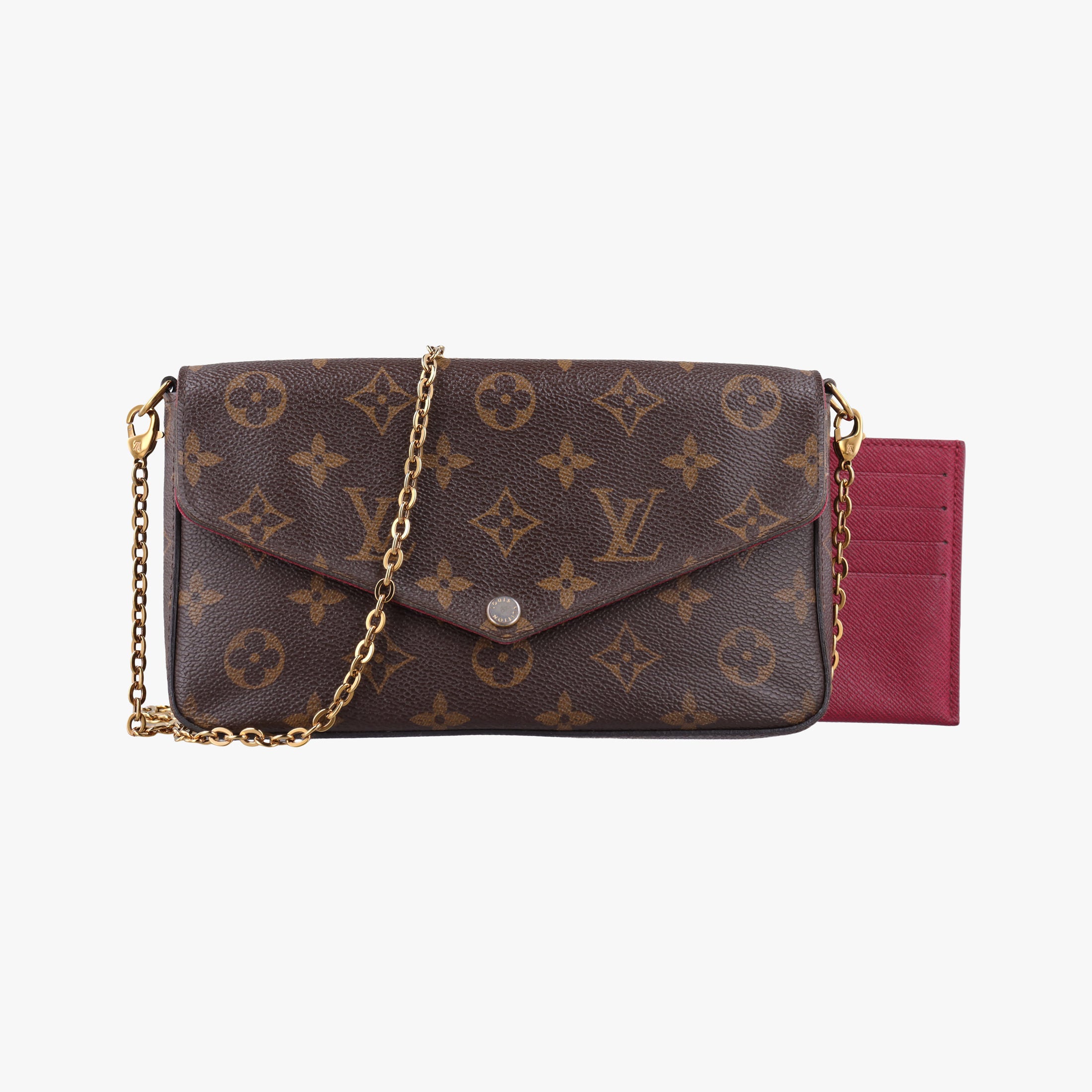Pochette Felicie Brown Monogram Canvas M61276 CA0128ポシェット フェリシー モノグラム/ブラウン モノグラムキャンバス M61276 CA0128