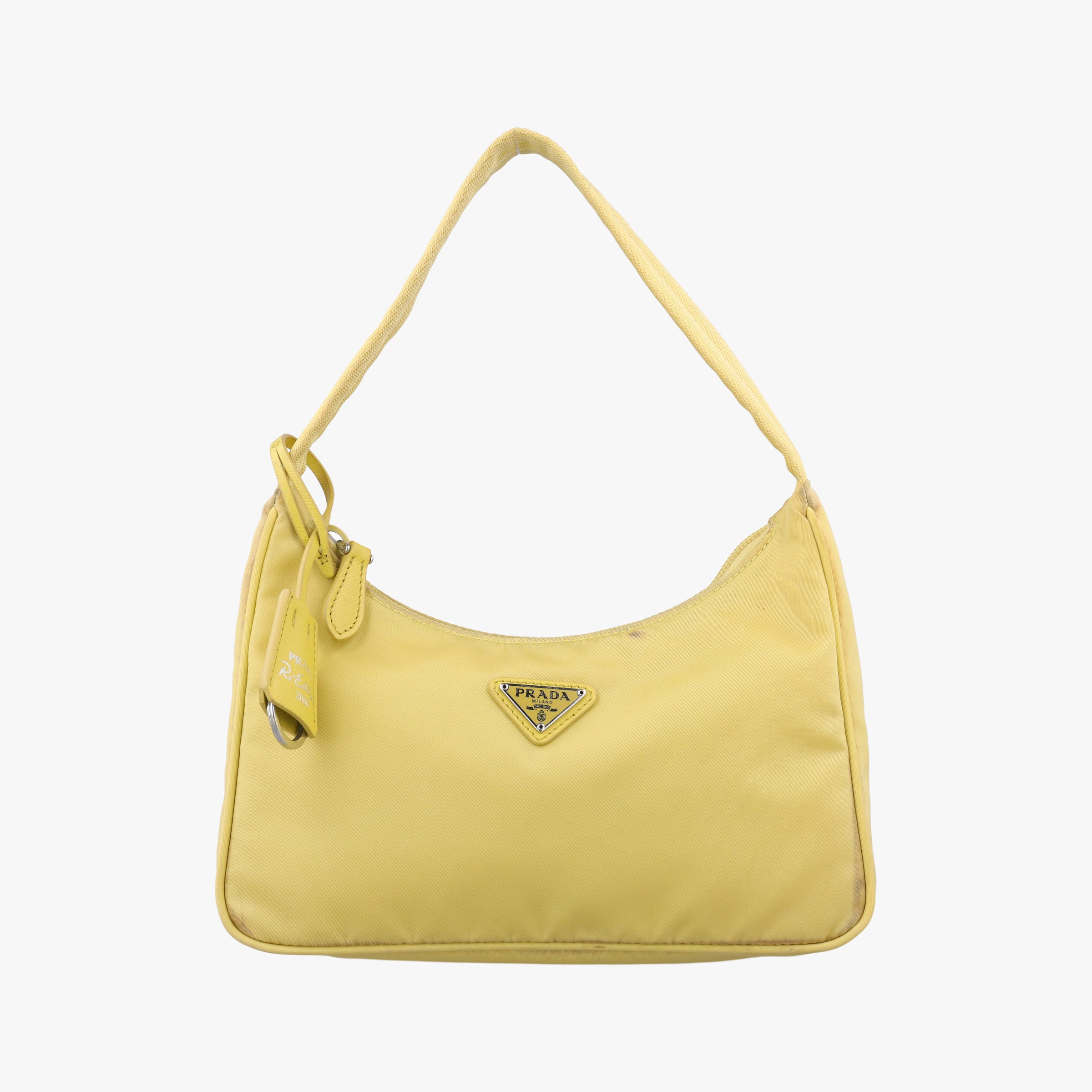 Re-Edition2000 Yellow nylon 1NE515 7/IRe-Edition 2000 トライアングルロゴ イエロー ナイロン 1NE515 7/I