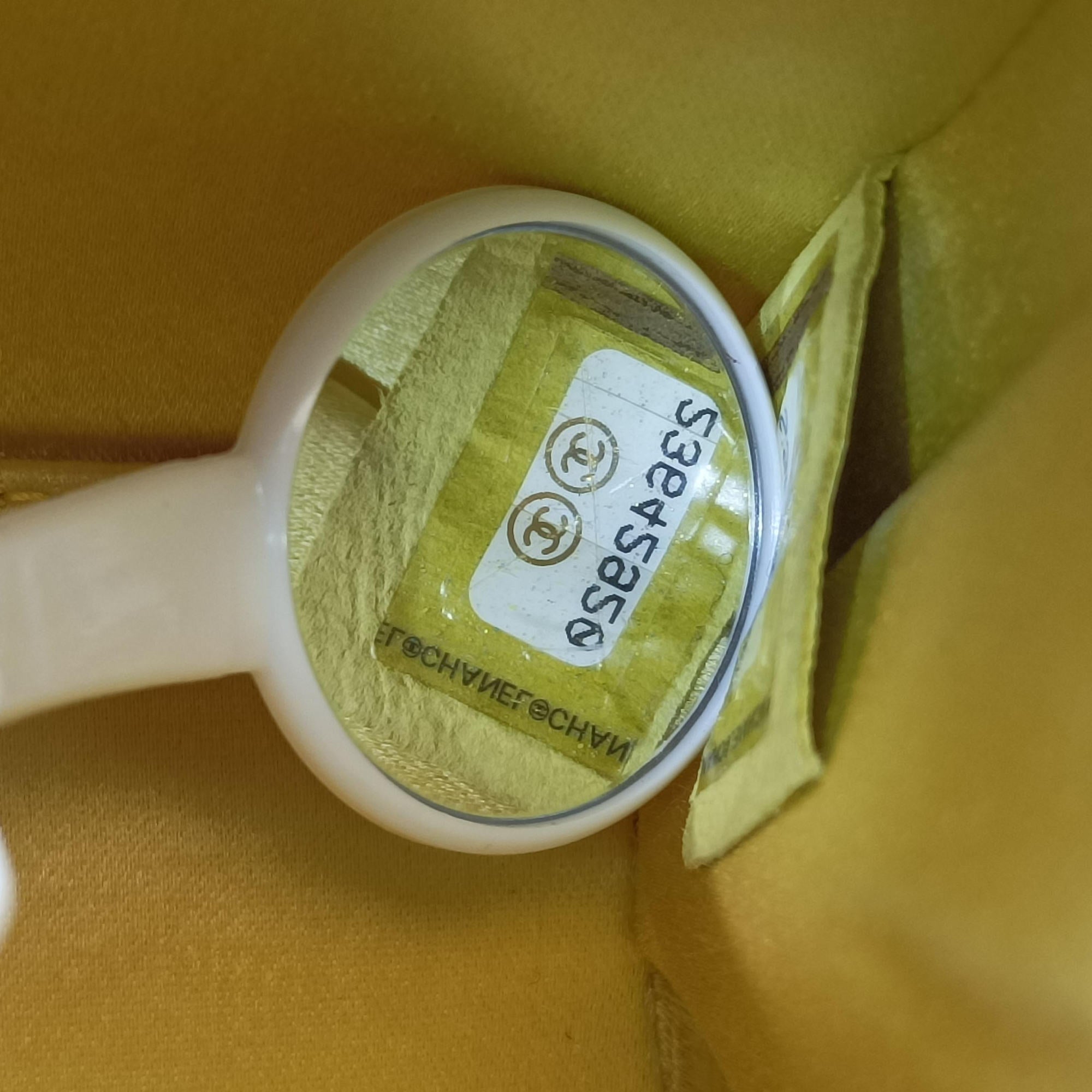 Chocolate Bar Yellow lambskin A94482 23642920チョコバー イエロー ラムスキン A94482 23642920