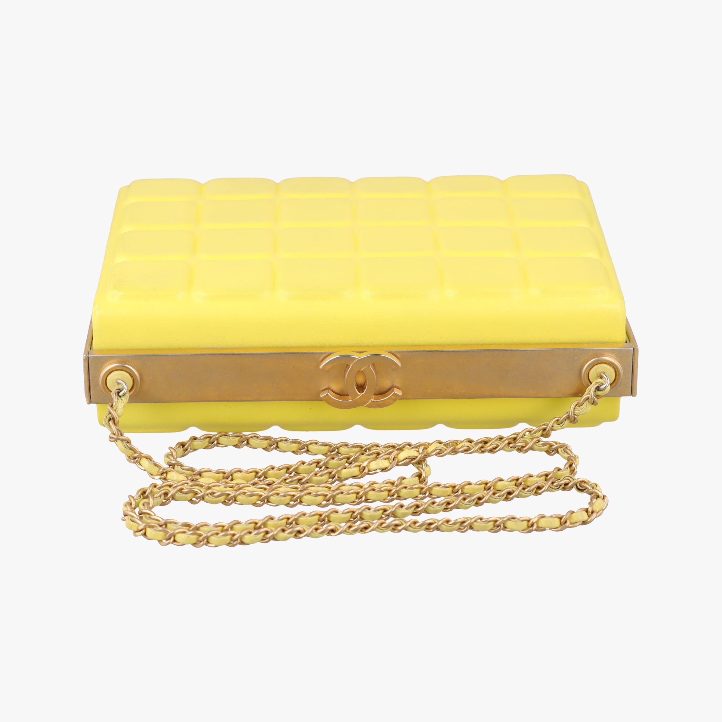 Chocolate Bar Yellow lambskin A94482 23642920チョコバー イエロー ラムスキン A94482 23642920