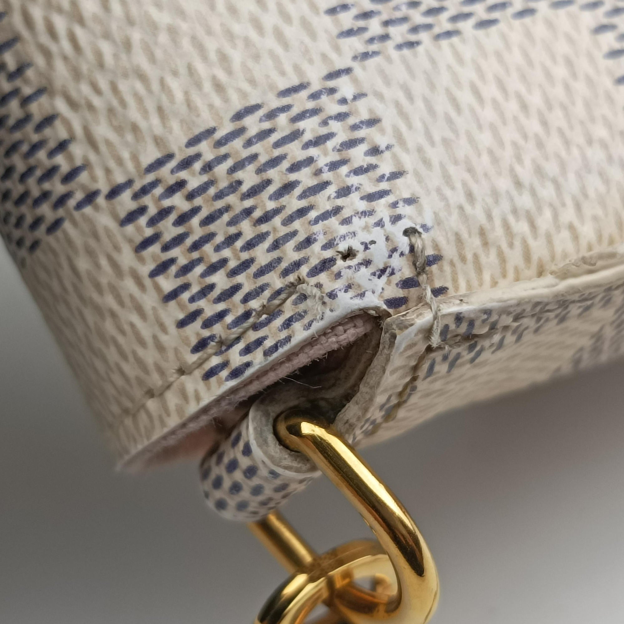Pochette FeLICIE AZUR Damier Canvas N63106 MI3156ポシェットフェリシー アズール ダミエキャンバス N63106 MI3156