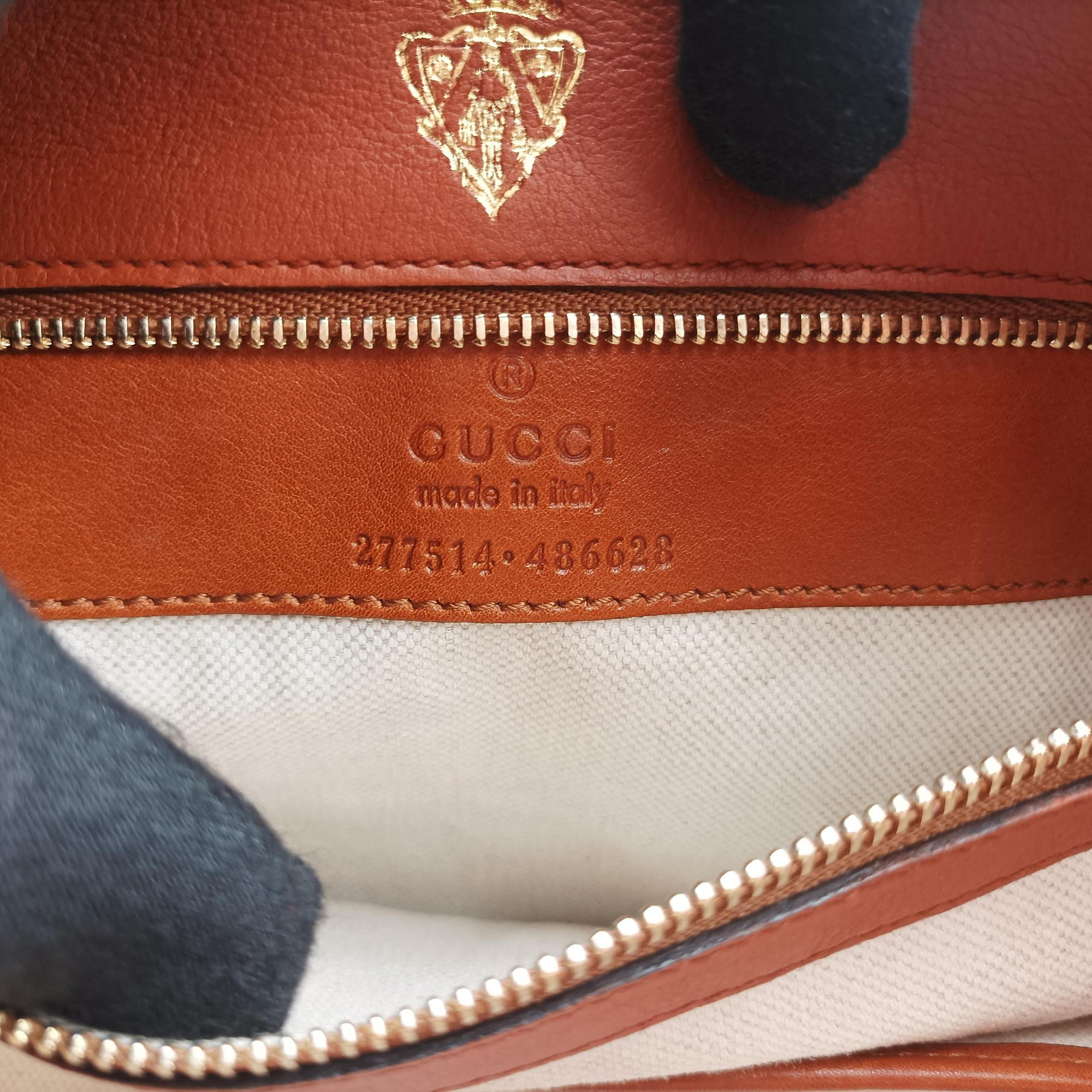 Stirrup Brown leather 277514 G016167349スターラップ ブラウン レザー 277514 G016167349