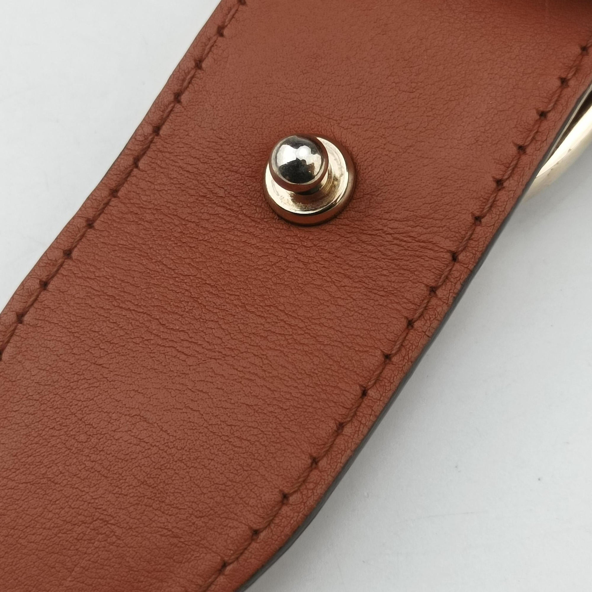 Stirrup Brown leather 277514 G016167349スターラップ ブラウン レザー 277514 G016167349