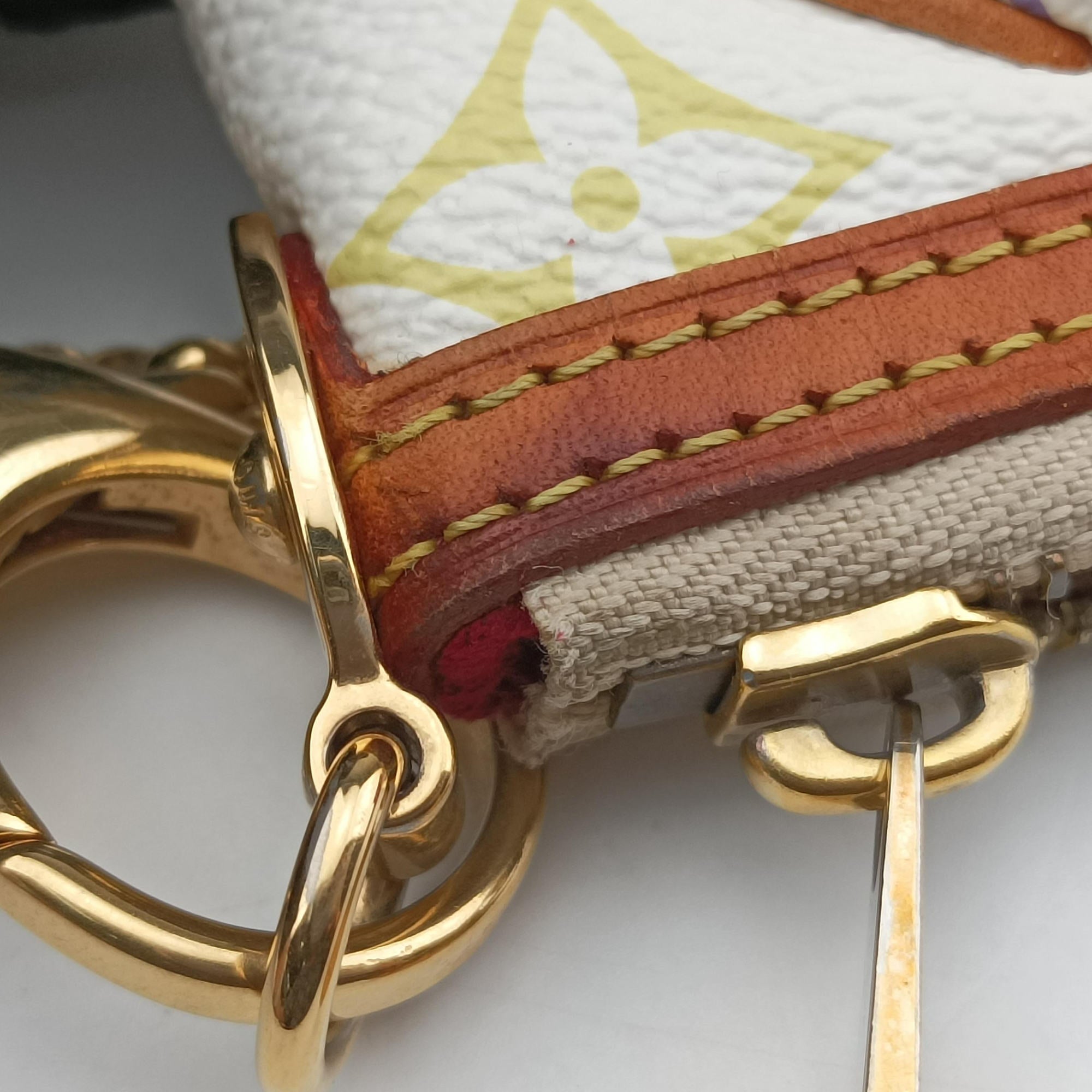 Pochette Mira MM Pouch white Monogram Multicolor M60096 AA5018ポシェット ミラMM ブロン モノグラム マルチカラー M60096 AA5018