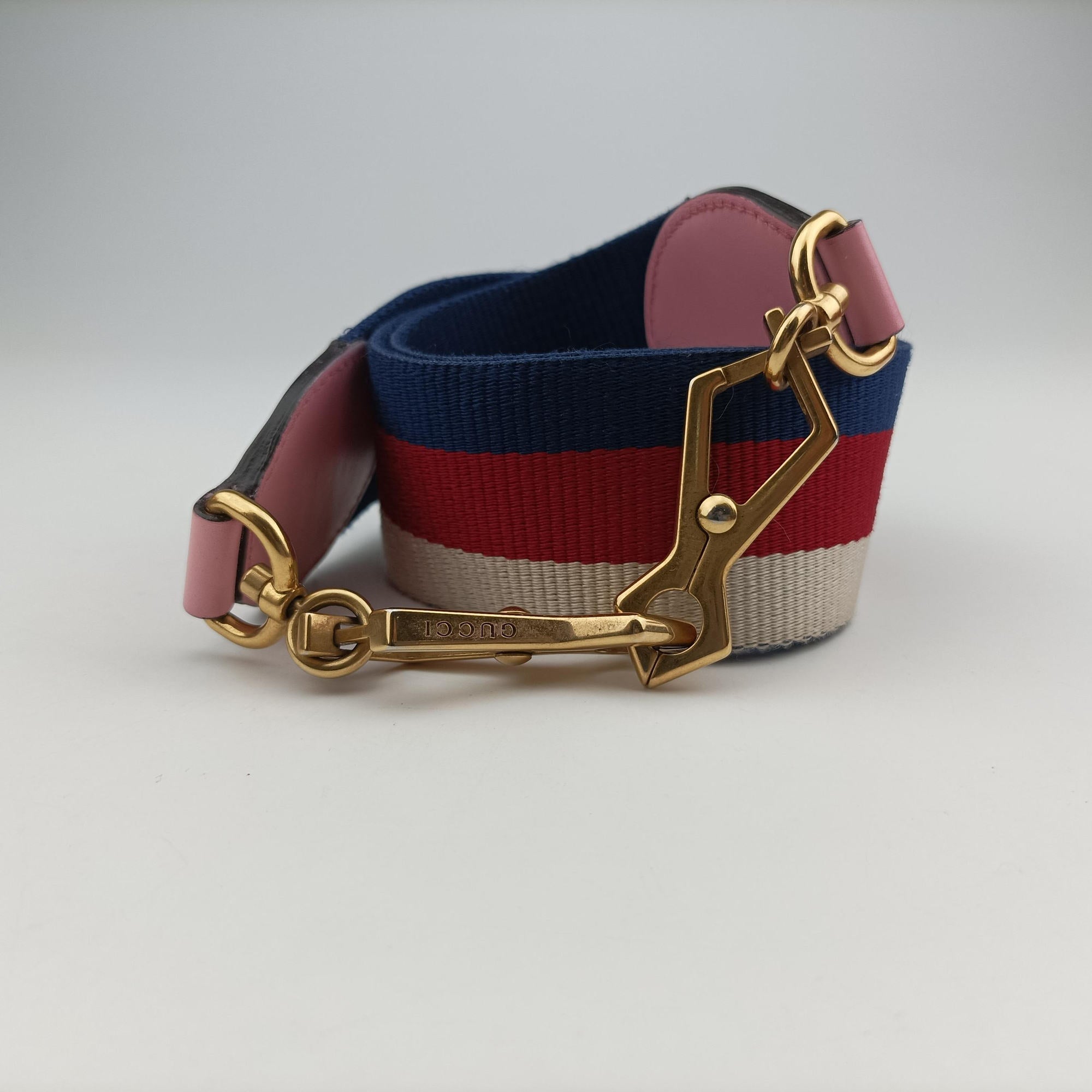 Queen Margaret White×Red×Blue×Pink Leather 476541 C023226076クイーン マーガレット ホワイト×レッド×ブルー×ピンク レザー 476541 C023226076