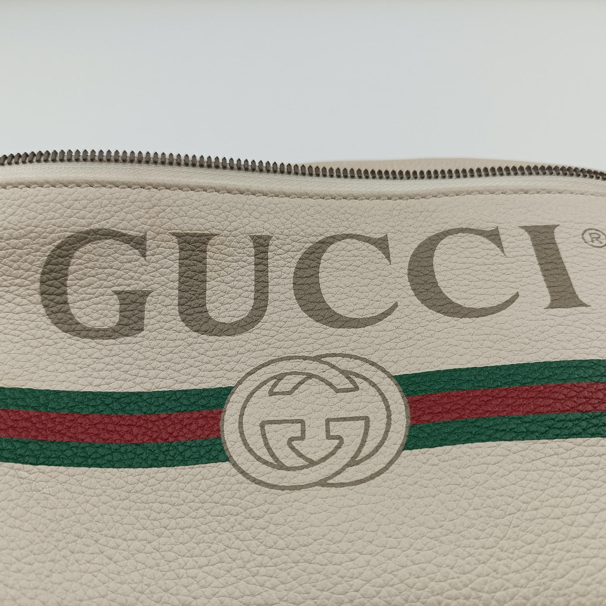 Print White Leather 530412 D024628044グッチプリント ホワイト レザー 530412 D024628044
