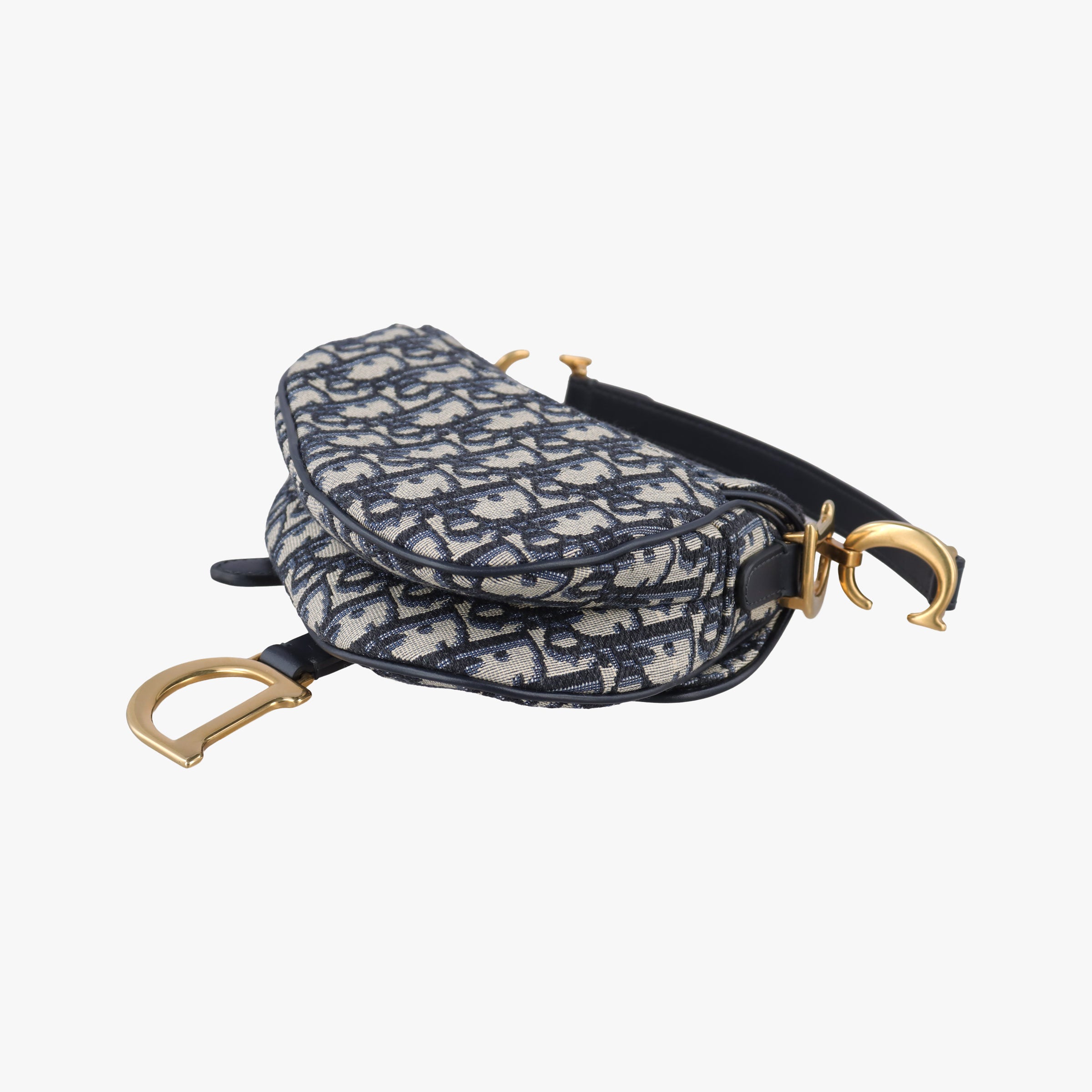 Saddle Navy×grey Jacquard 03-RU-1108サドル ネイビー×グレー ジャガード 03-RU-1108