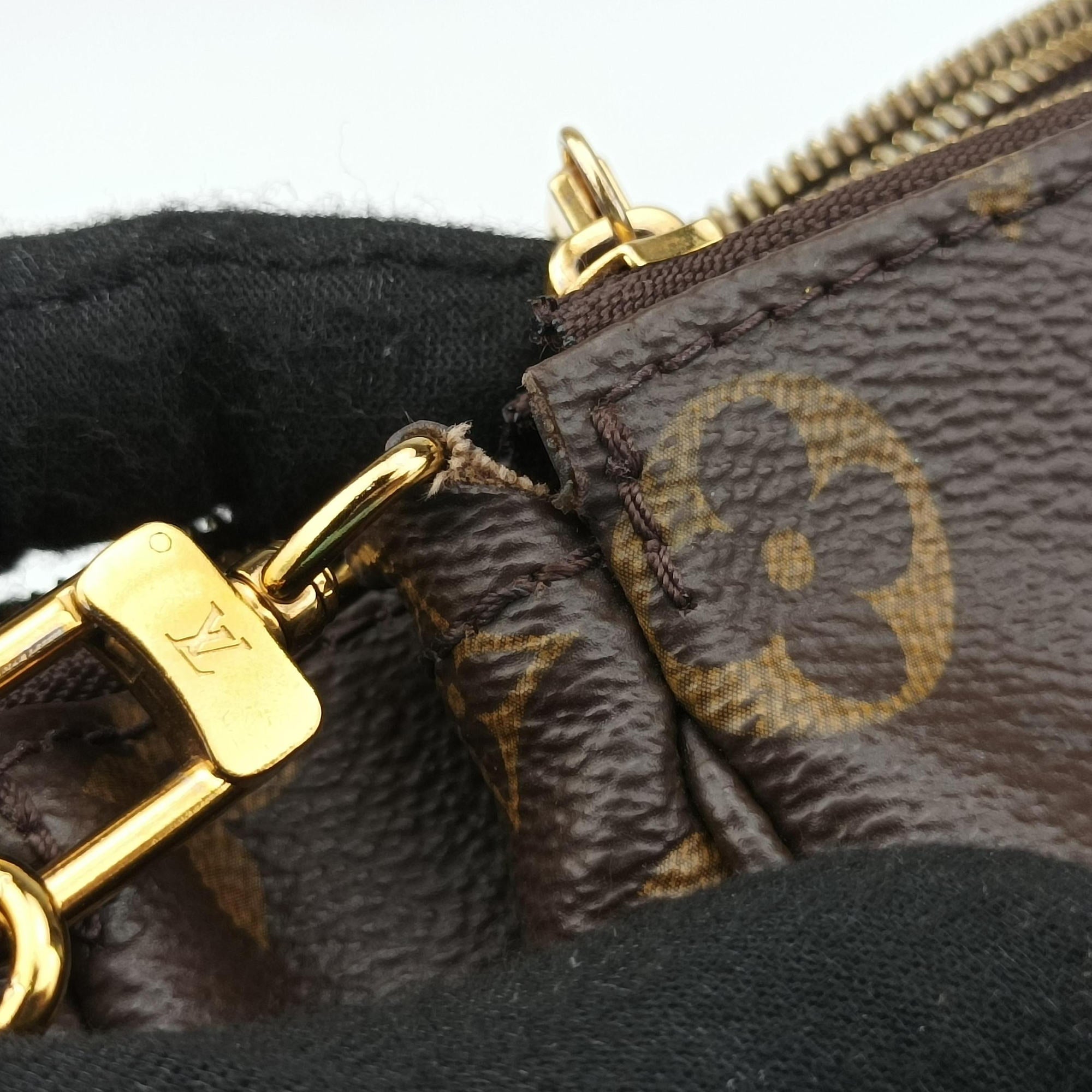 Multi Pochette Accessoir brown×khaki Monogram Canvas M44813 SP3260ミュルティ ポシェット アクセソワール モノグラム/ブラウン×カーキ モノグラムキャンバス M44813 SP3260