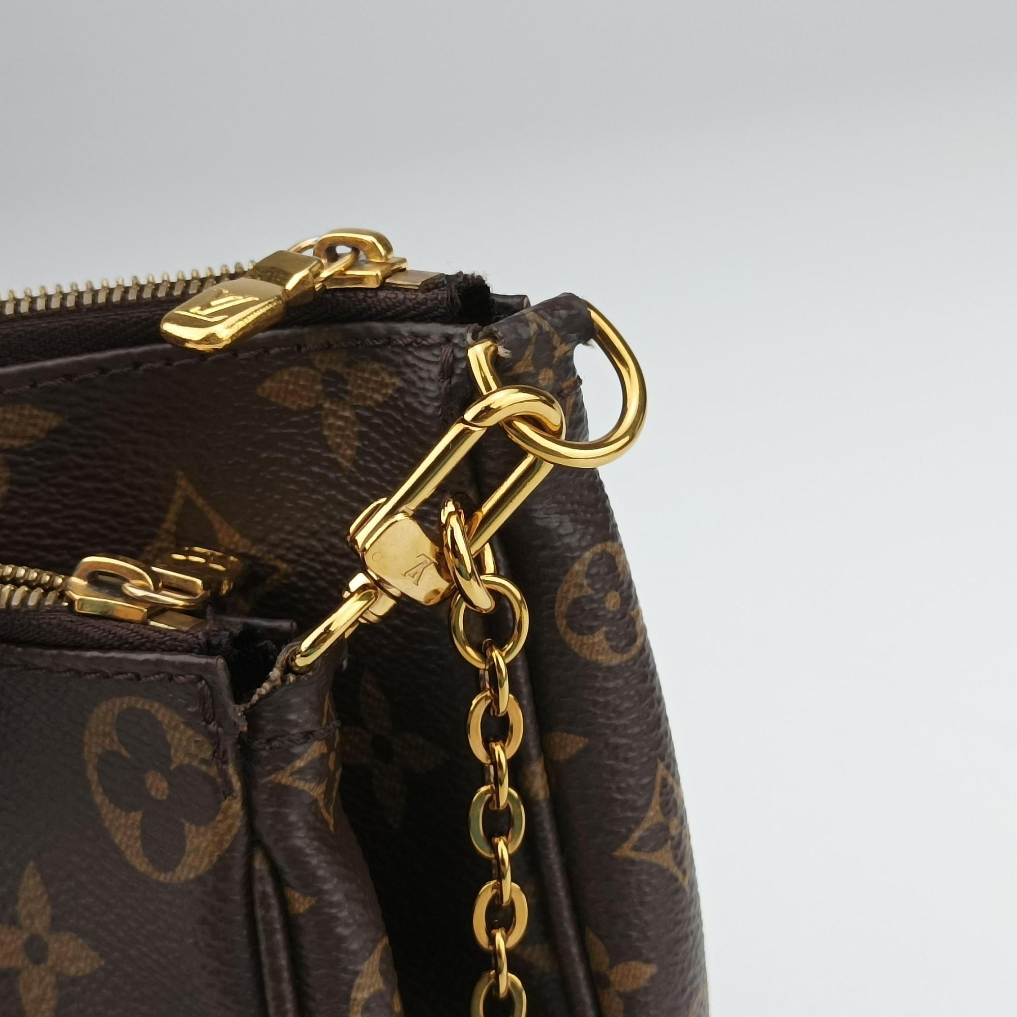Multi Pochette Accessoir brown×khaki Monogram Canvas M44813 SP3260ミュルティ ポシェット アクセソワール モノグラム/ブラウン×カーキ モノグラムキャンバス M44813 SP3260