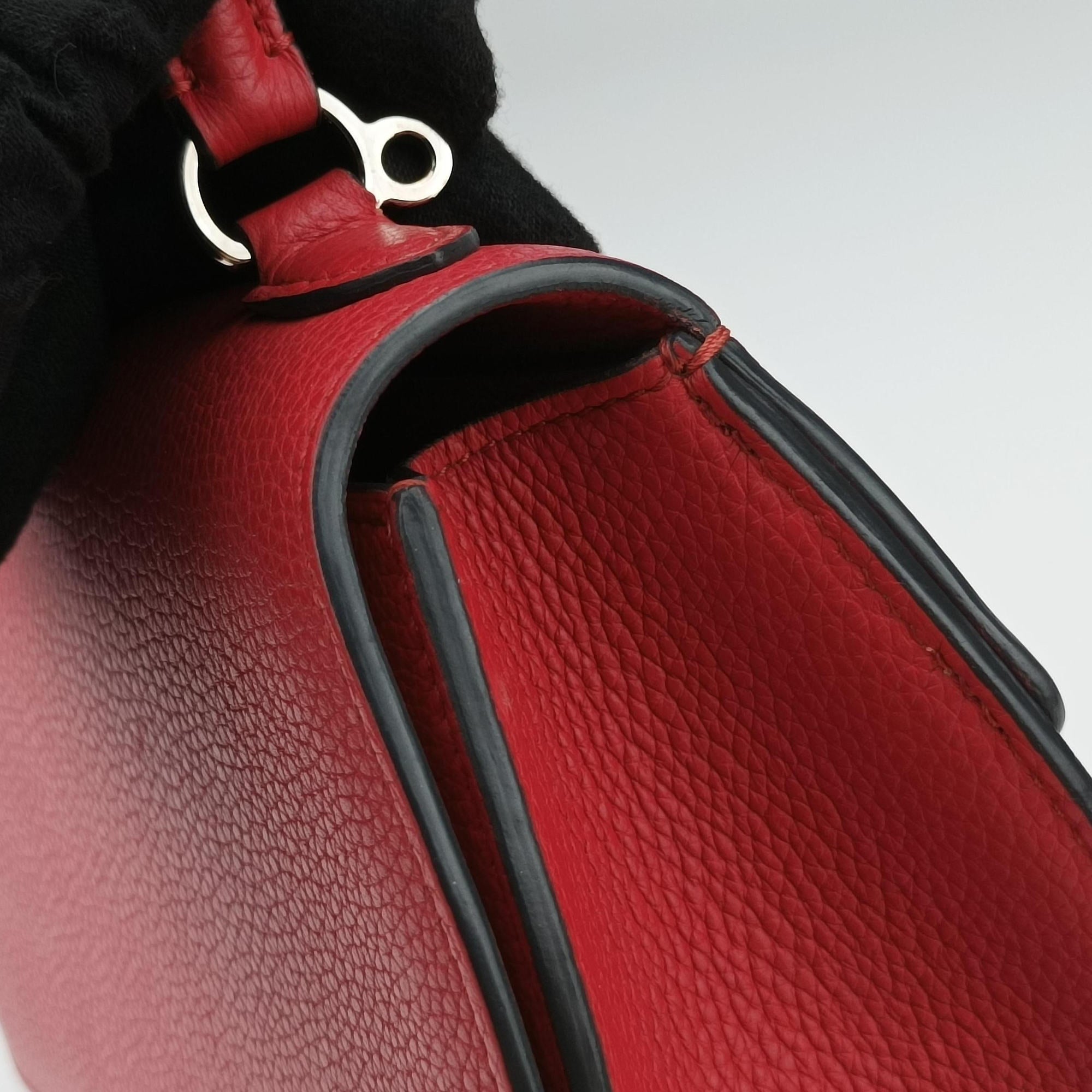 Legenne PM Red leather B1028レジェンヌ PM レッド レザー B1028