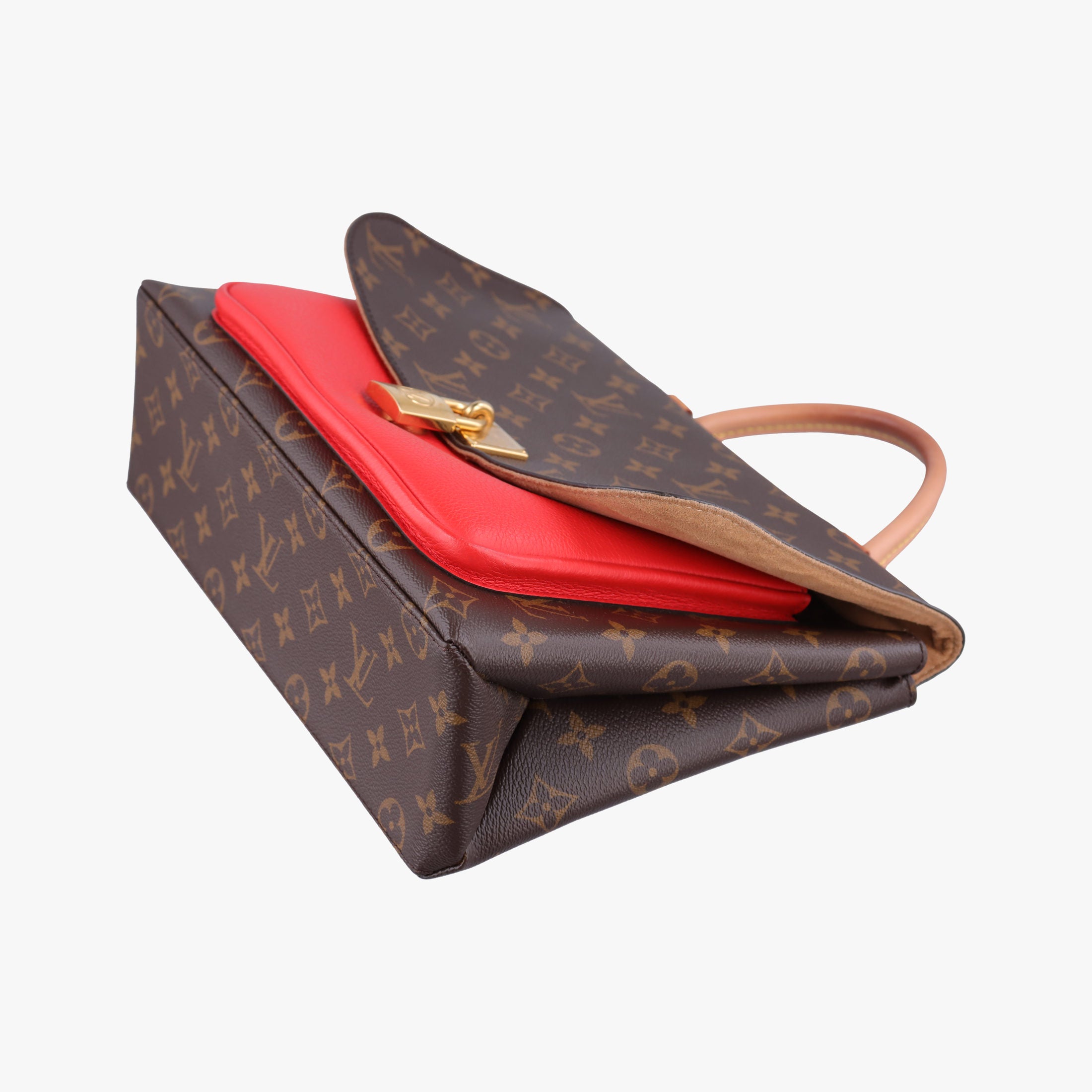 MARIGNAN Brown×COQUELICOT Monogram Canvas×calf leather M44286 AR2129マリニャン モノグラム/ブラウン×コクリコ モノグラムキャンバス×カーフレザー M44286 AR2129