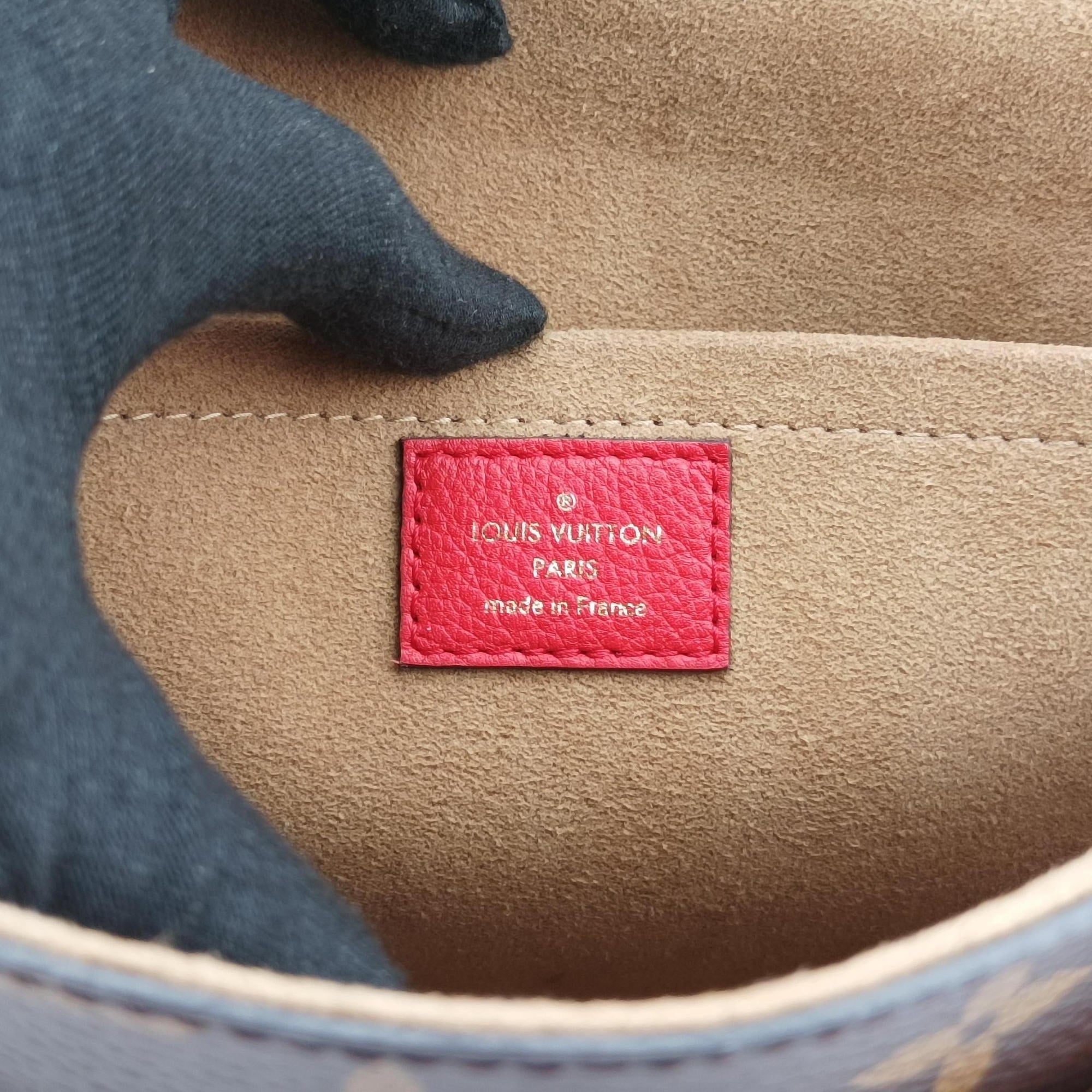 MARIGNAN Brown×COQUELICOT Monogram Canvas×calf leather M44544 FL2108マリニャン モノグラム/ブラウン×コクリコ モノグラムキャンバス×カーフレザー M44544 FL2108