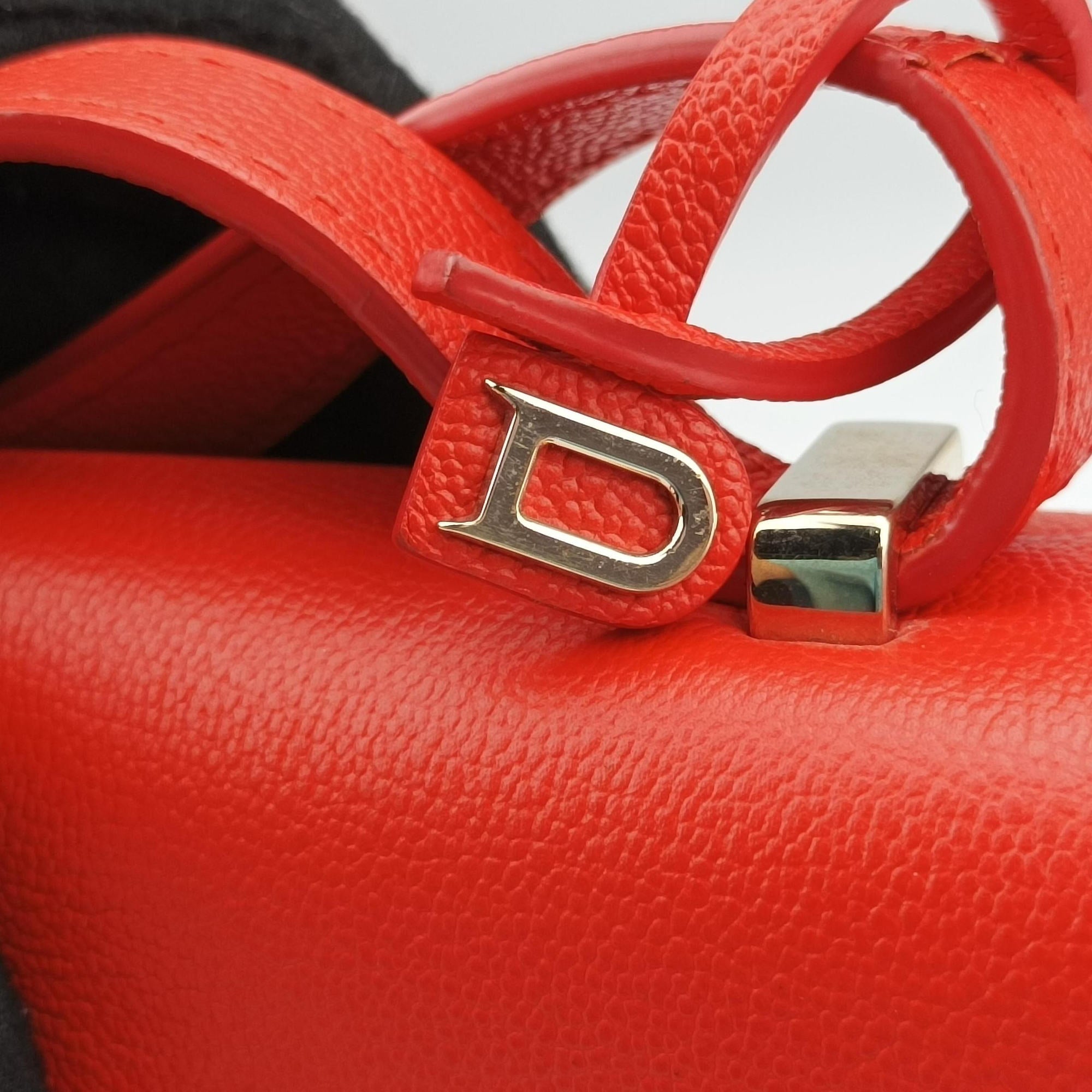 Simplissime City PM Orange red leather KO4FシンプリシメシティPM オレンジ レッド レザー KO4F