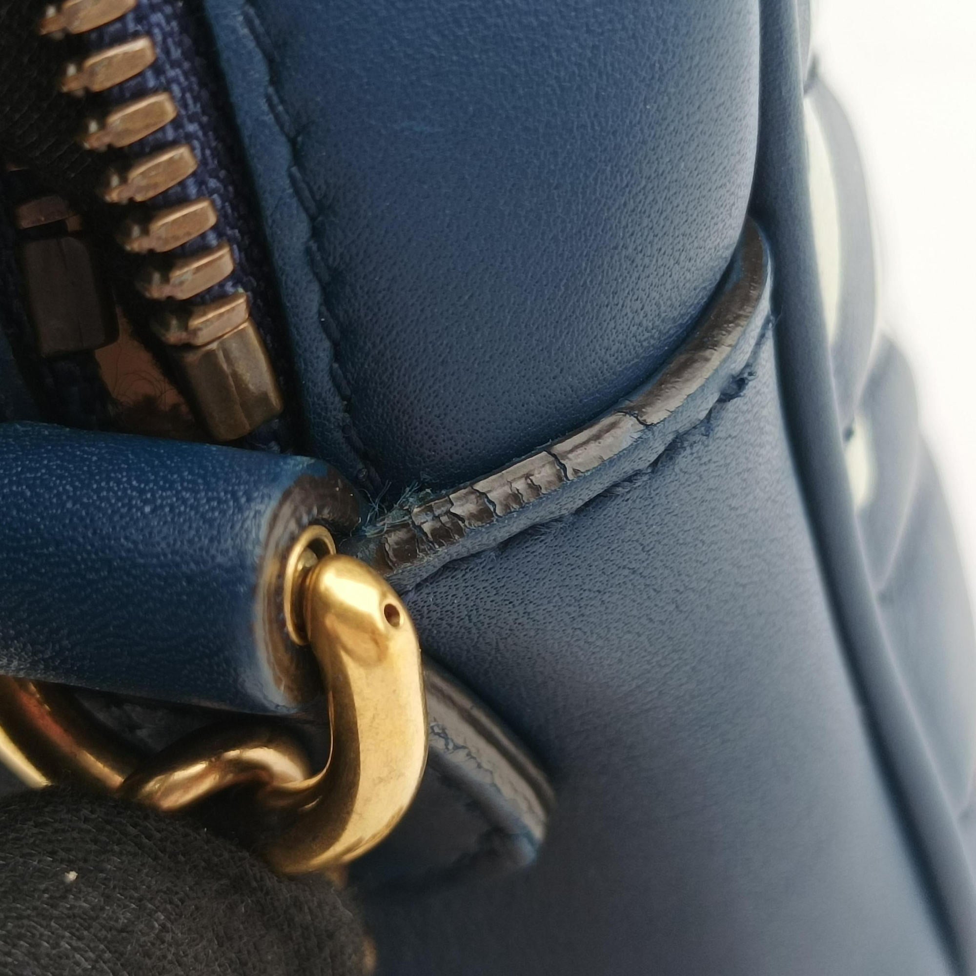 GG Marmont Navy×Multicolour Leather 447632 E020844547GGマーモント ネイビー×マルチカラー レザー 447632 E020844547