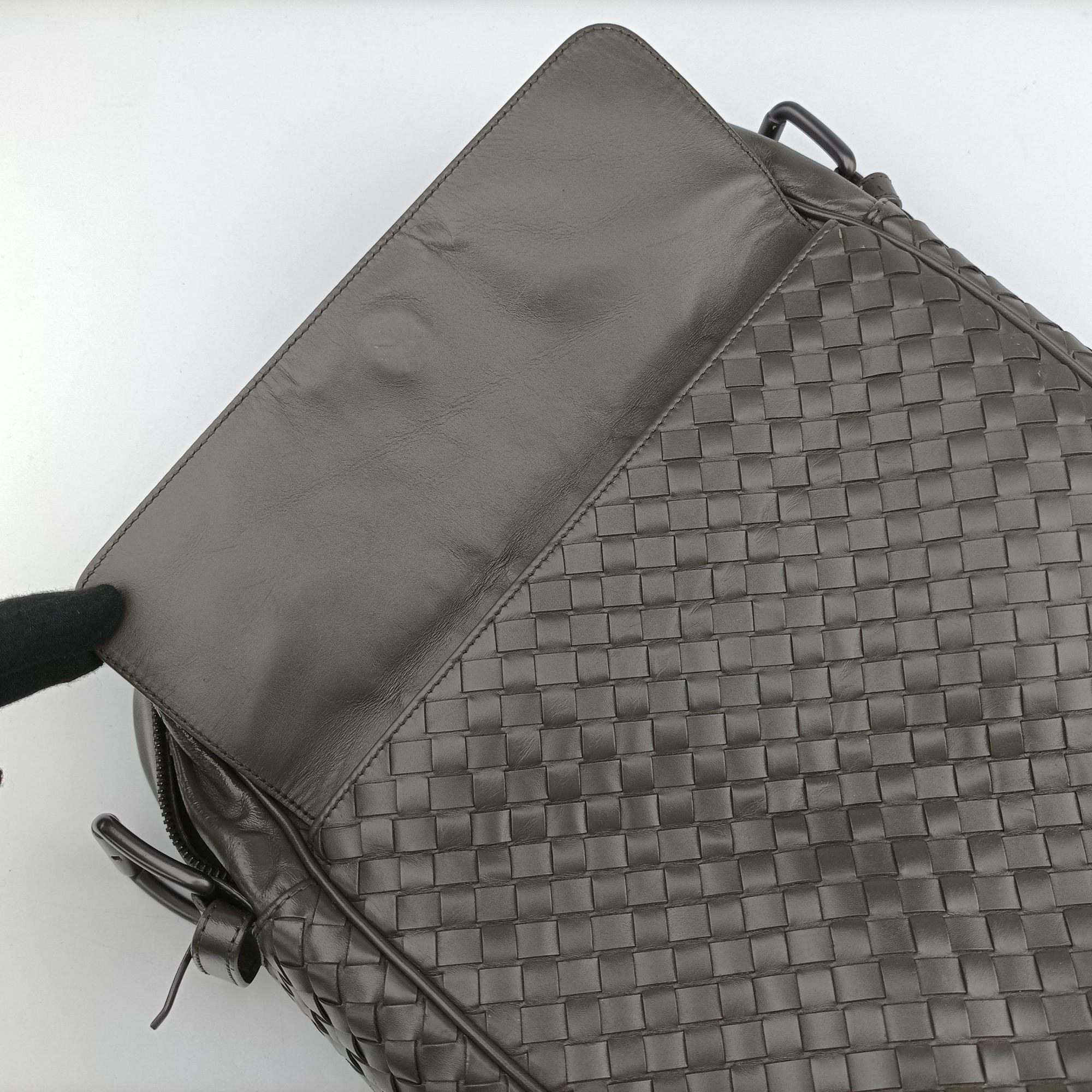 Intrecciato Grey lambskin B01272255Sイントレチャート グレー系 ラムスキン B01272255S