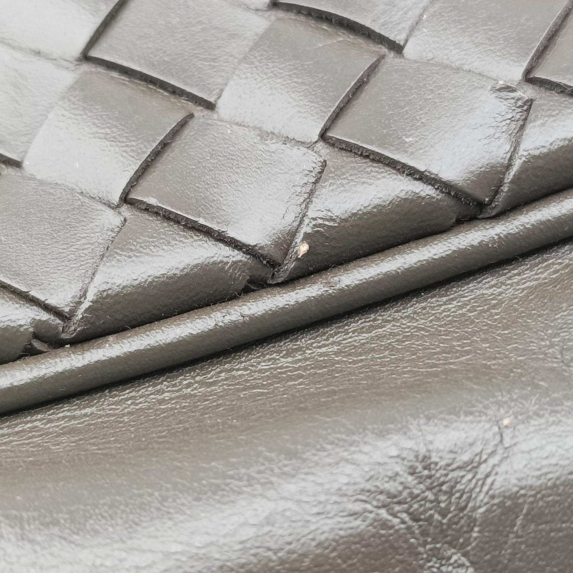Intrecciato Grey lambskin B01272255Sイントレチャート グレー系 ラムスキン B01272255S