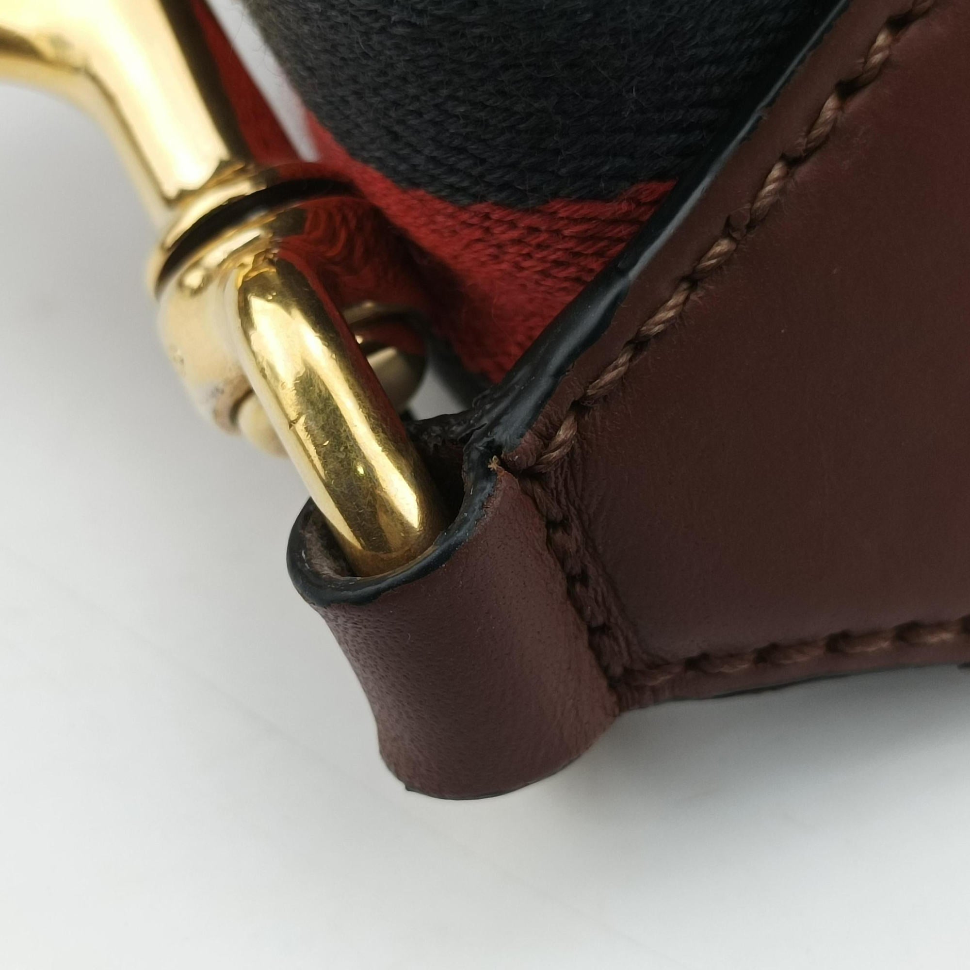 Padlock Guccissima Beige×Black PVC coated canvas×Leather 453189 C021083786グッチッシマ パドロック ベージュ×ブラック PVCコーティングキャンバス×レザー 453189 C021083786