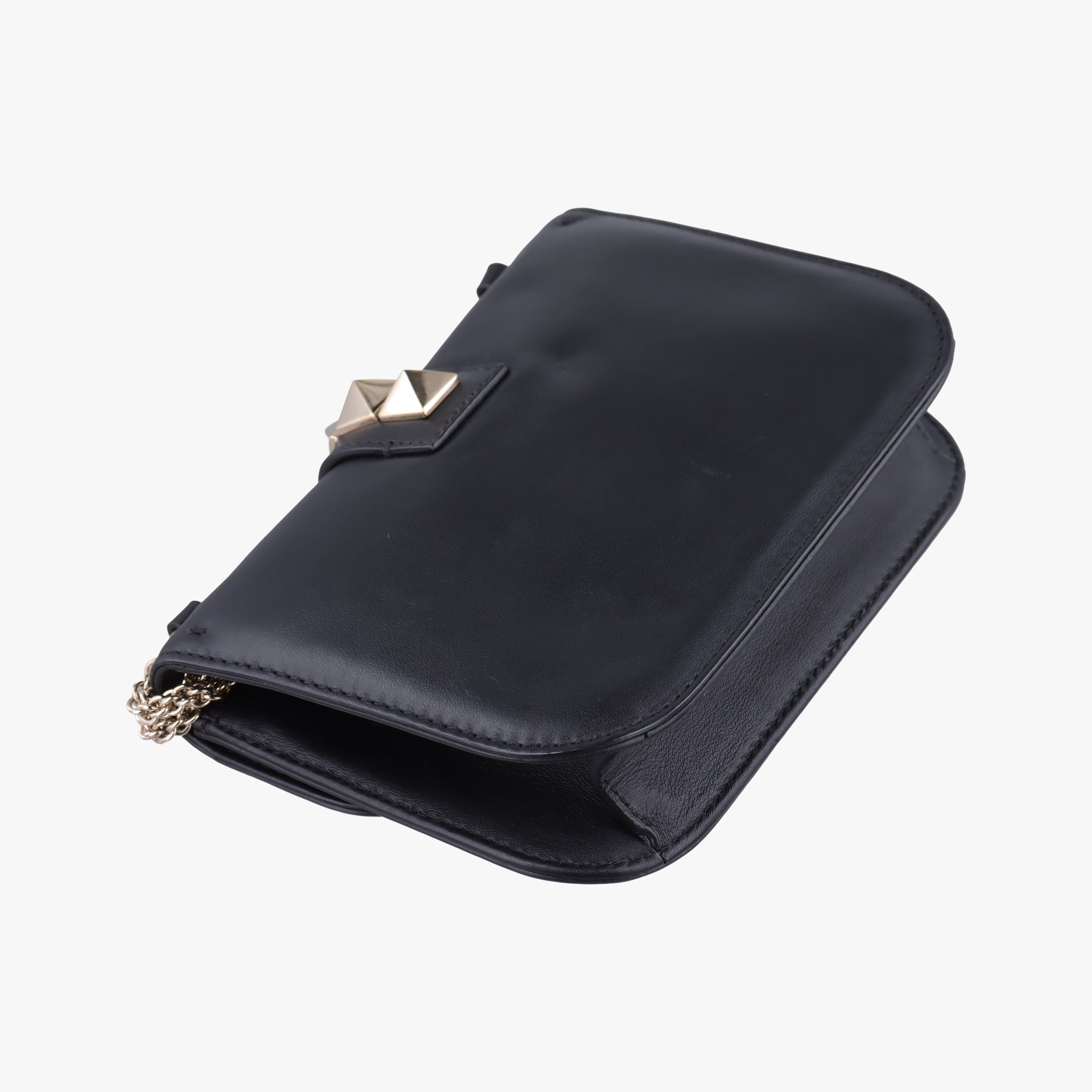 Rockstud Glam Lock Black Leather BL-J312VIT2ロックスタッズグラムロックスモール ブラック レザー BL-J312VIT2