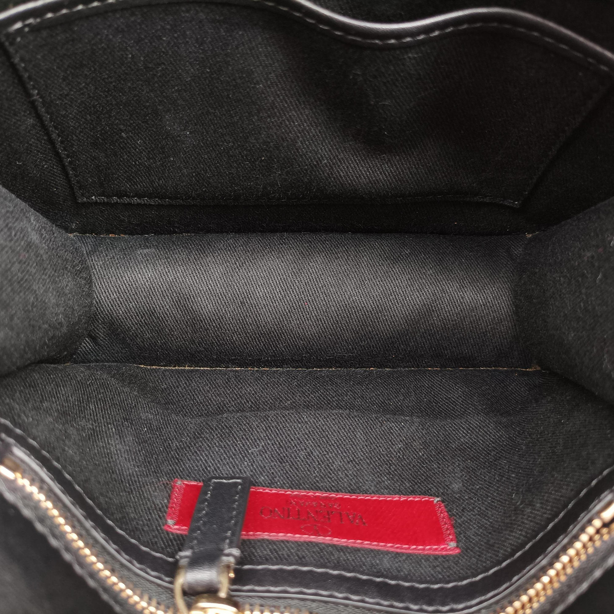 Rockstud Glam Lock Black Leather BL-J312VIT2ロックスタッズグラムロックスモール ブラック レザー BL-J312VIT2