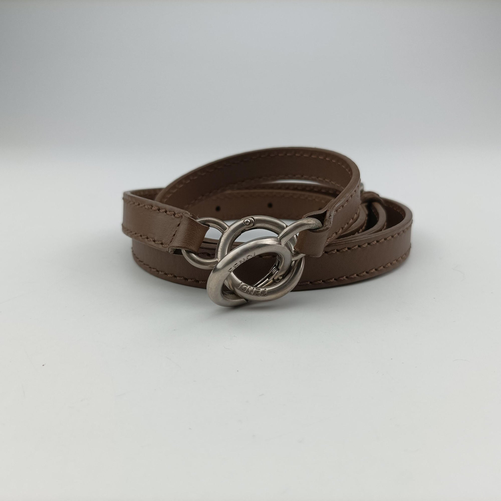 SILVANA Brown × Beige Leather 8BN234 8BN234-FKD 119-2546シルヴァーナ ブラウン × ベージュ レザー 8BN234 8BN234-FKD 119-2546