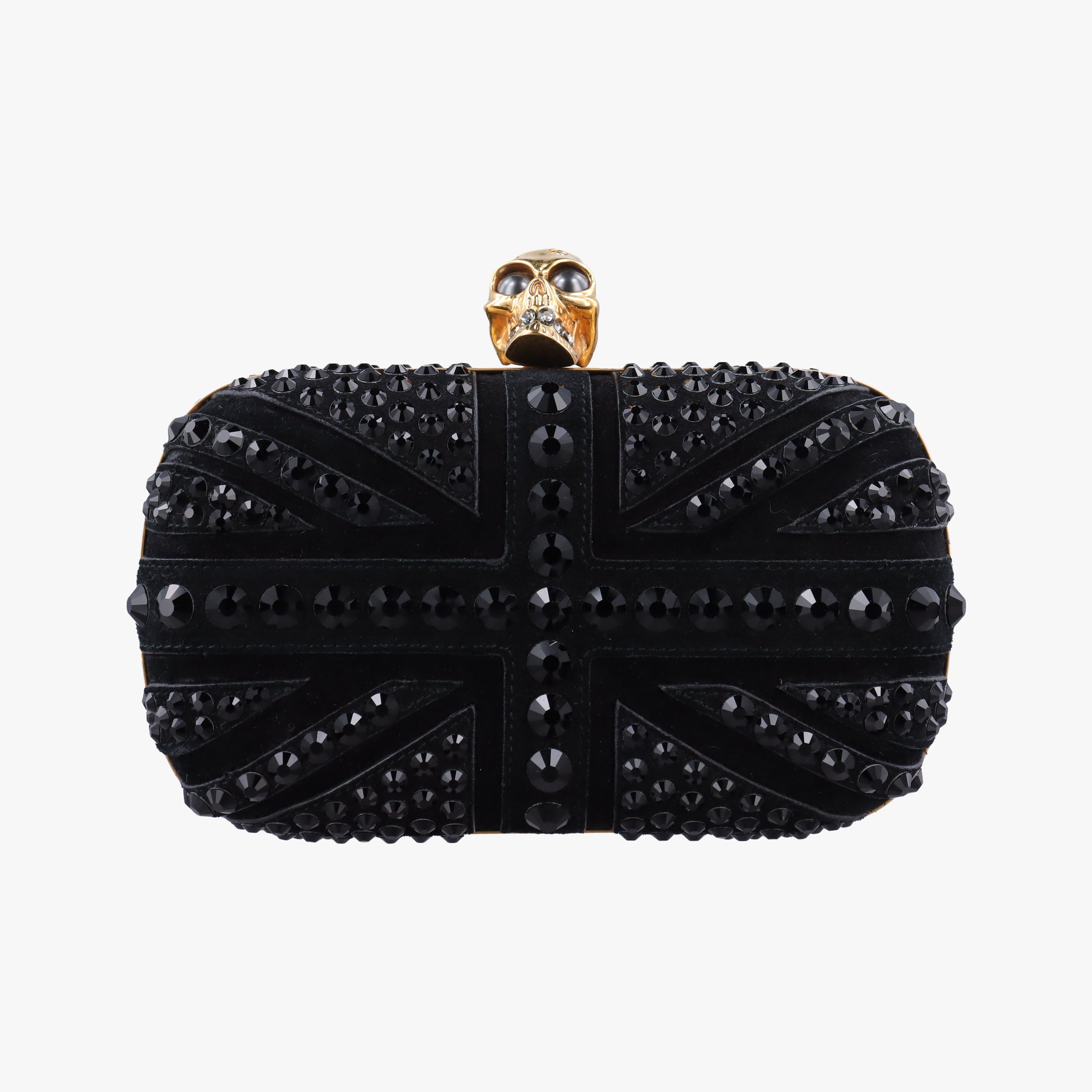 Studded Britannia Skull Box Black suede 208024 000926スタッズ ブリタニア スカル ボックス ブラック スエード 208024 000926