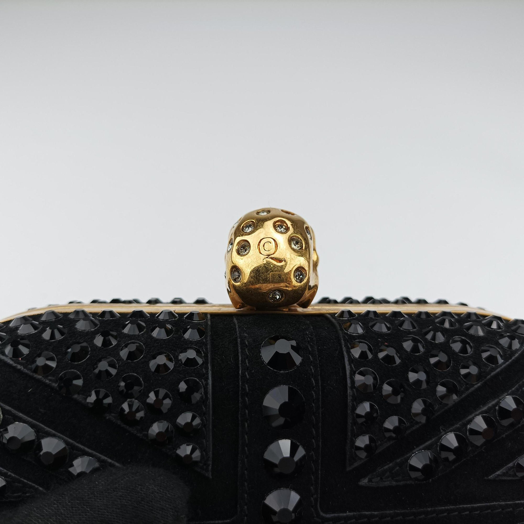 Studded Britannia Skull Box Black suede 208024 000926スタッズ ブリタニア スカル ボックス ブラック スエード 208024 000926
