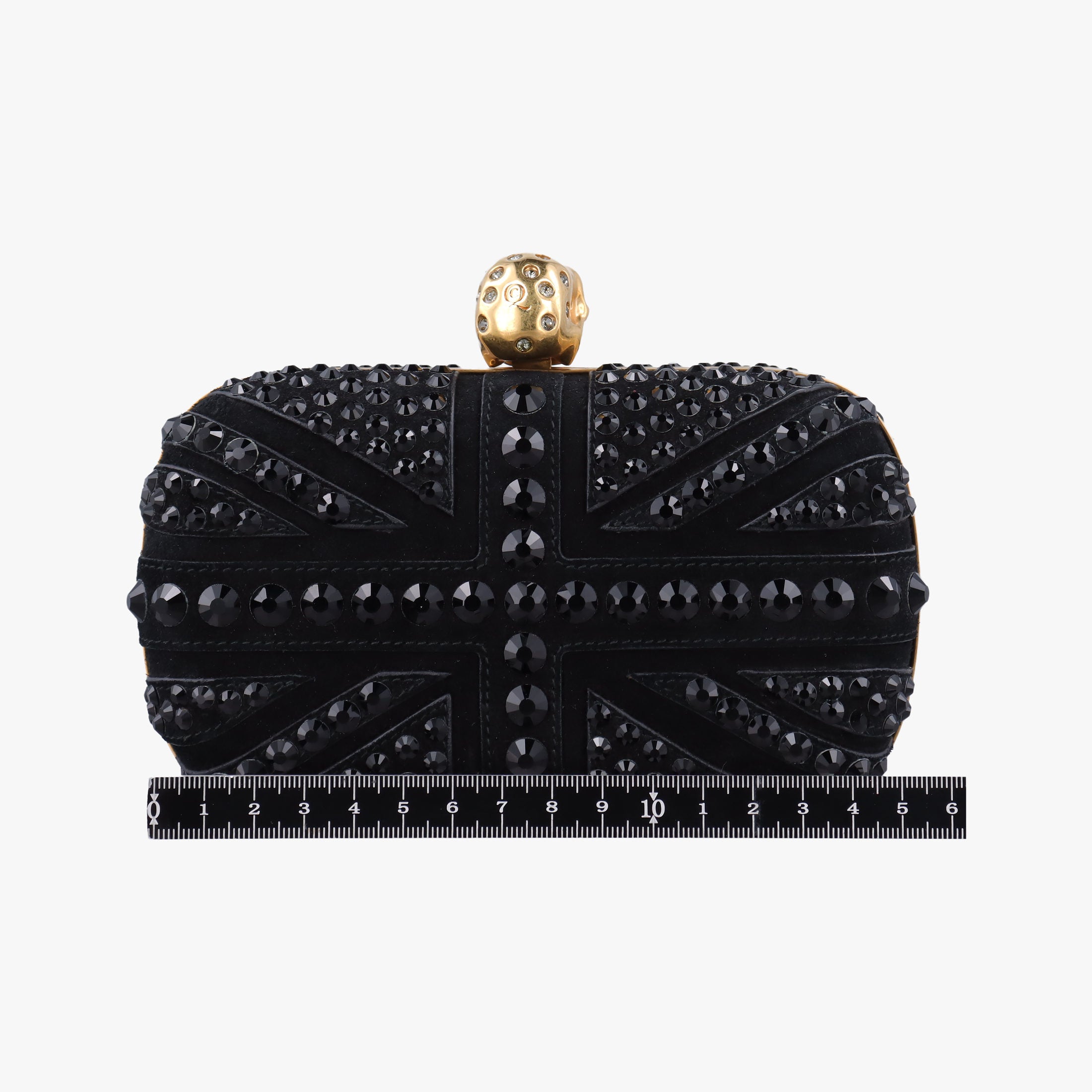 Studded Britannia Skull Box Black suede 208024 000926スタッズ ブリタニア スカル ボックス ブラック スエード 208024 000926