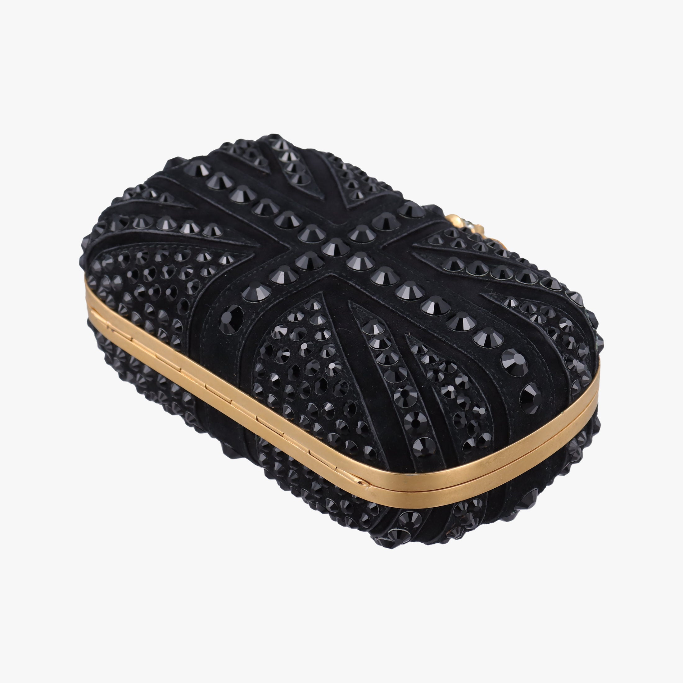 Studded Britannia Skull Box Black suede 208024 000926スタッズ ブリタニア スカル ボックス ブラック スエード 208024 000926