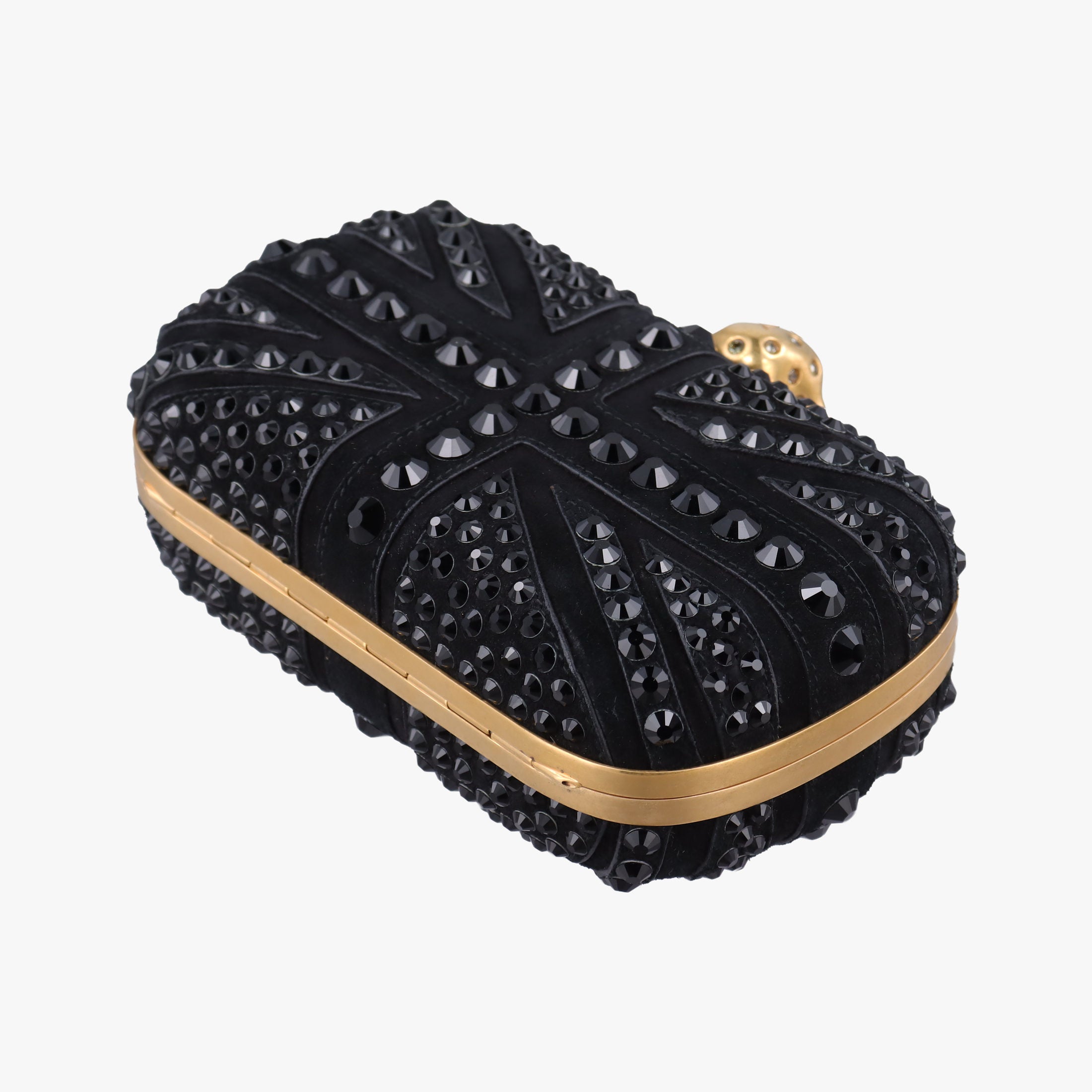 Studded Britannia Skull Box Black suede 208024 000926スタッズ ブリタニア スカル ボックス ブラック スエード 208024 000926