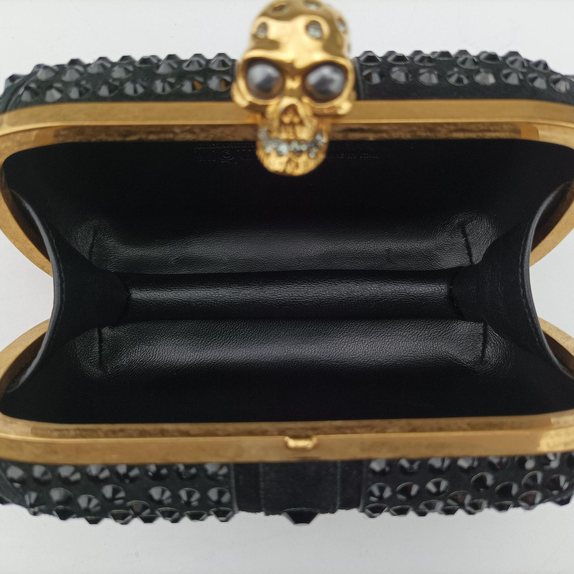 Studded Britannia Skull Box Black suede 208024 000926スタッズ ブリタニア スカル ボックス ブラック スエード 208024 000926