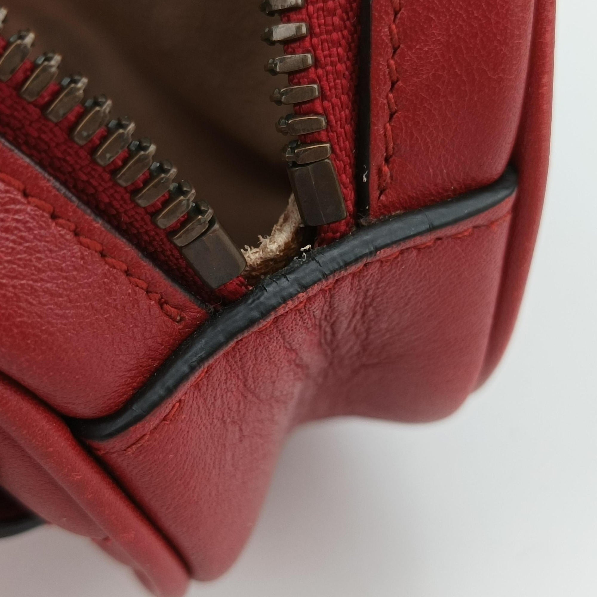 GG Marmont Red Leather 476434 I024047284GGマーモント レッド レザー 476434 I024047284