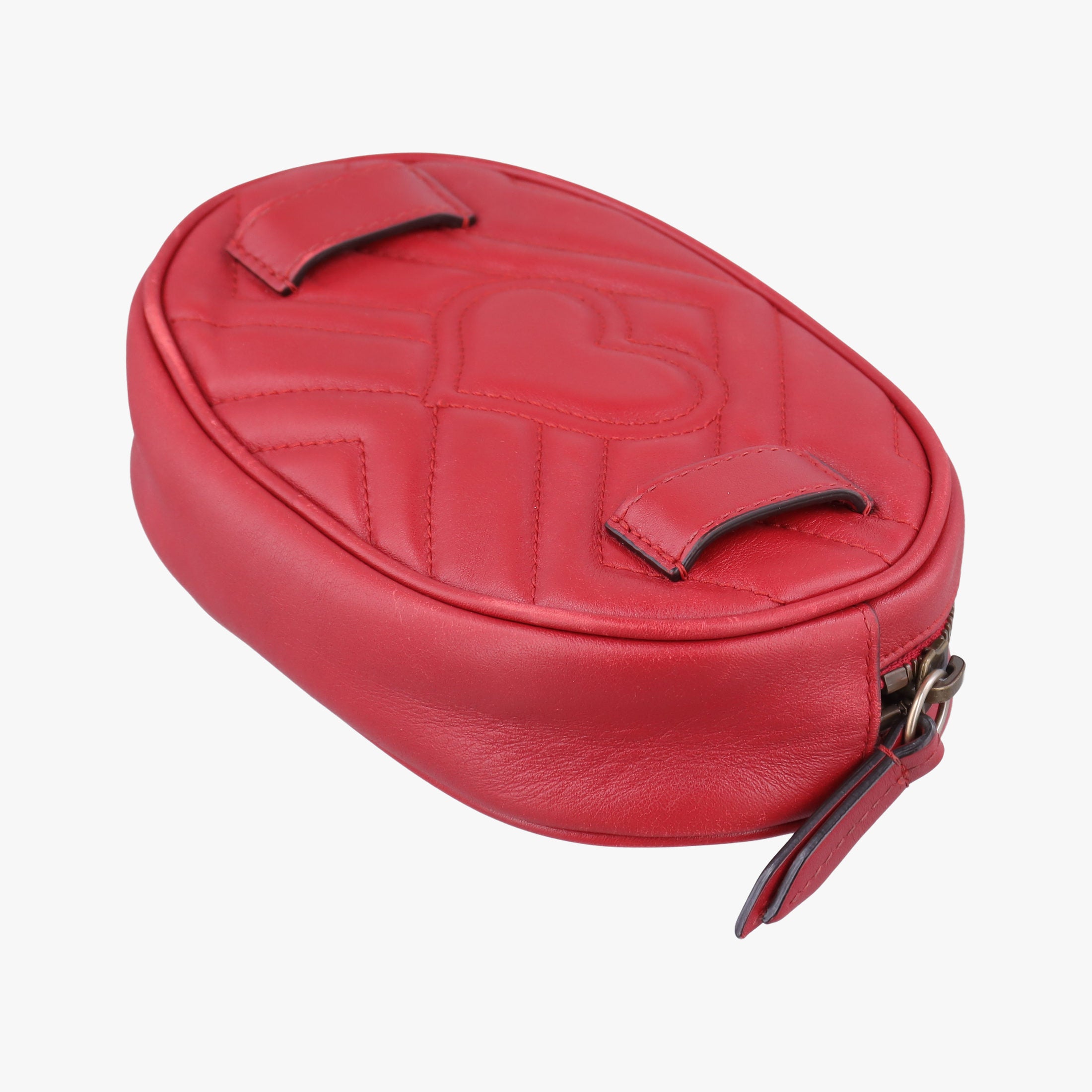 GG Marmont Red Leather 476434 I024047284GGマーモント レッド レザー 476434 I024047284
