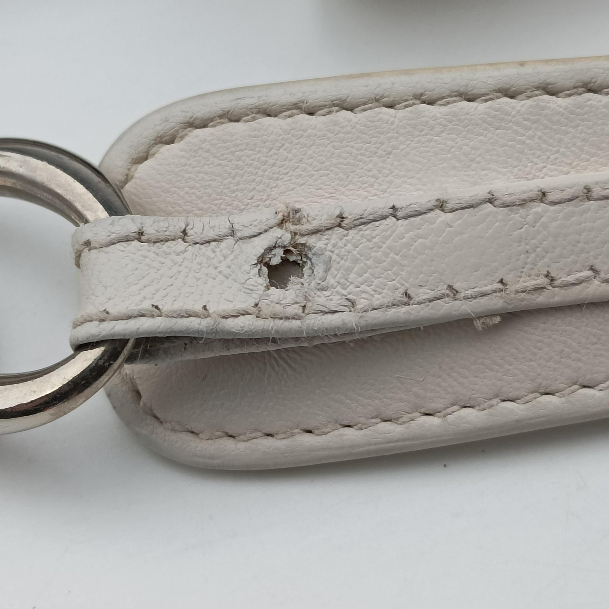 Soft Lady Dior Canage INTRECCIATO Tote White lambskin 96-MA-0098ソフト レディディオール カナージュ イントレチャート トート ホワイト ラムスキン 96-MA-0098