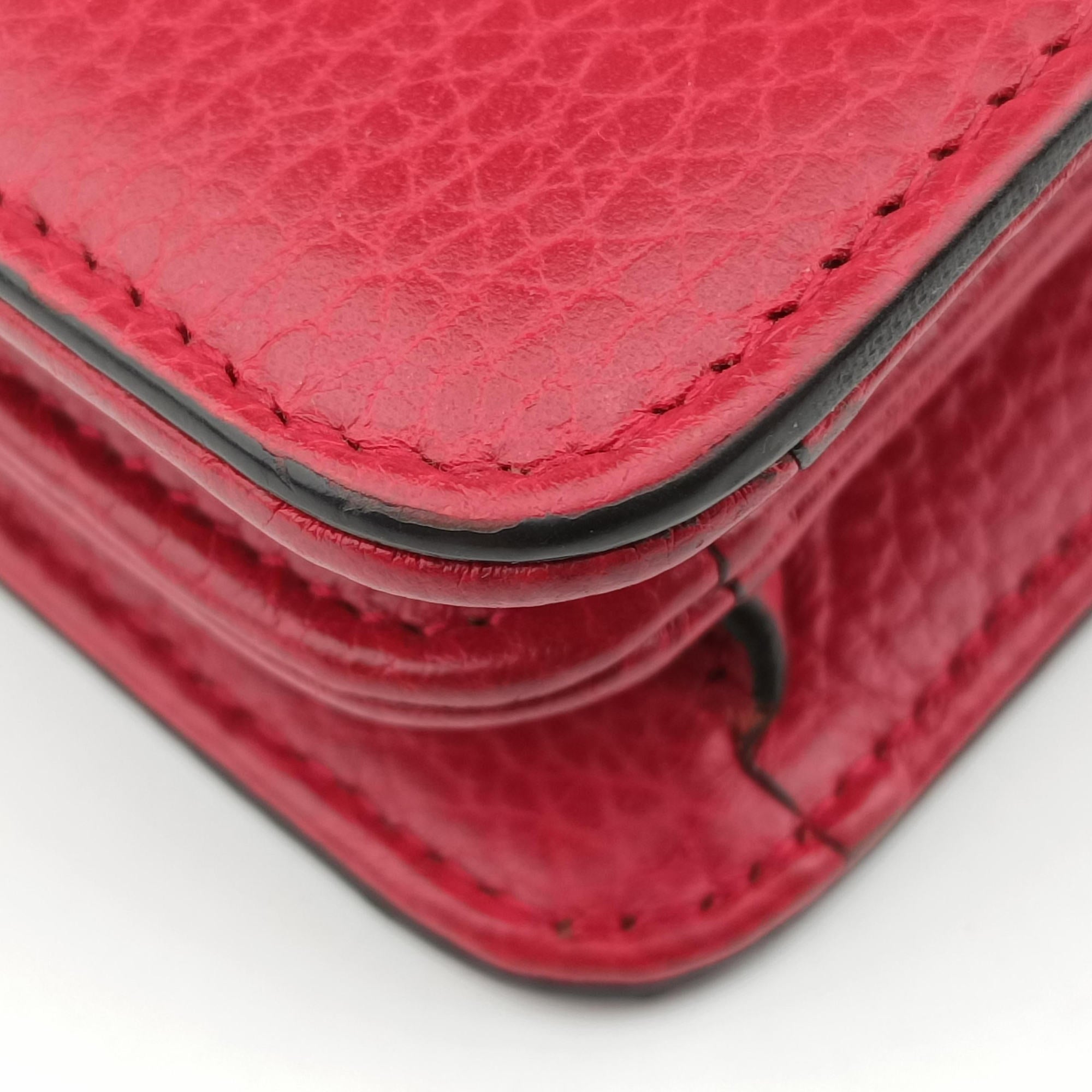 Interlocking G Red Leather 510304 E030237728インターロッキングG レッド レザー 510304 E030237728