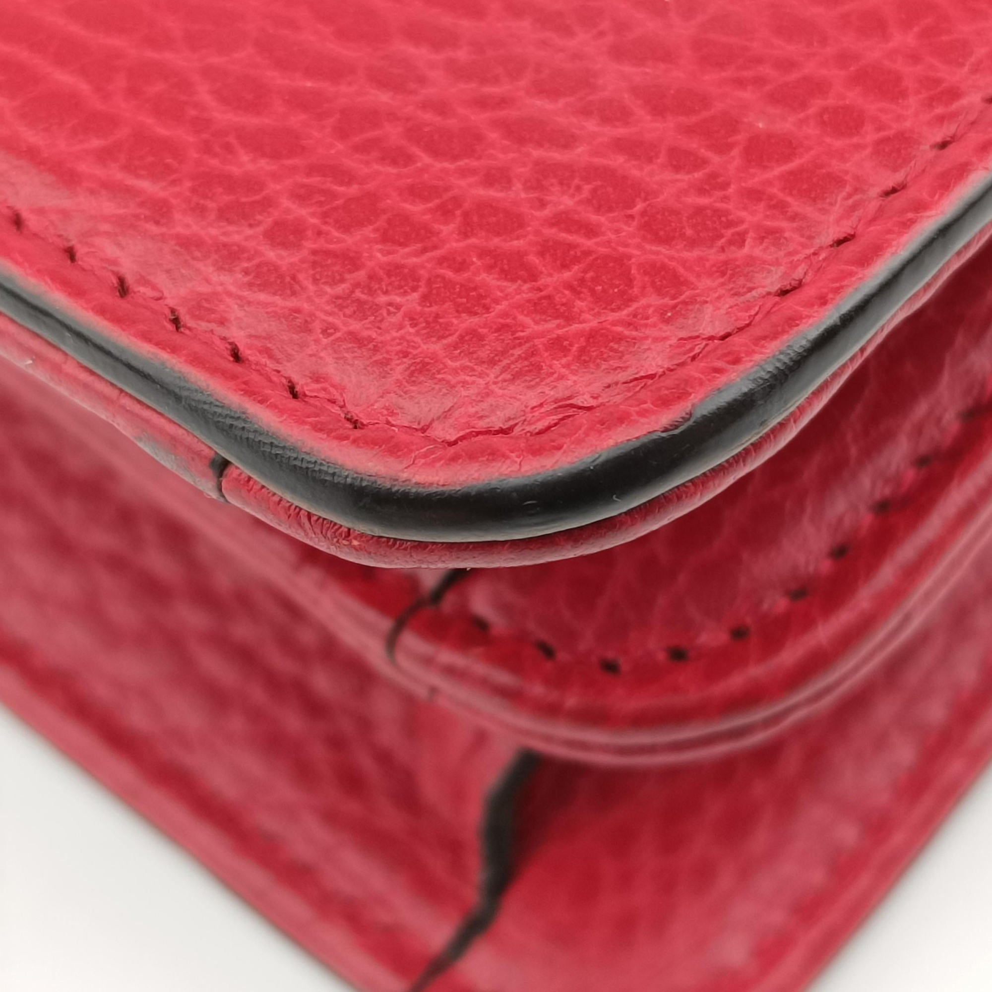 Interlocking G Red Leather 510304 E030237728インターロッキングG レッド レザー 510304 E030237728