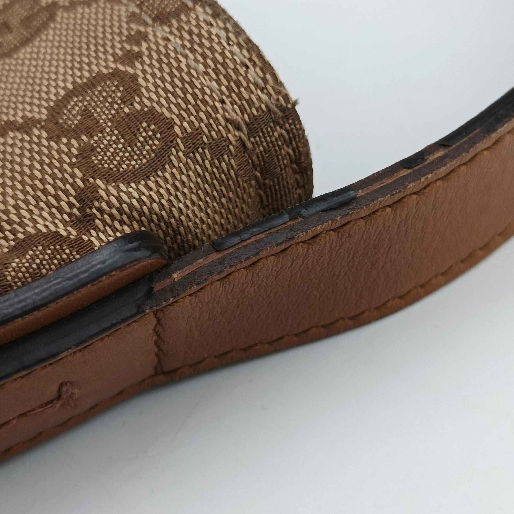 GG Canvas Brown canvas×leather 308930 B013530034GGキャンバス ブラウン キャンバス×レザー 308930 B013530034