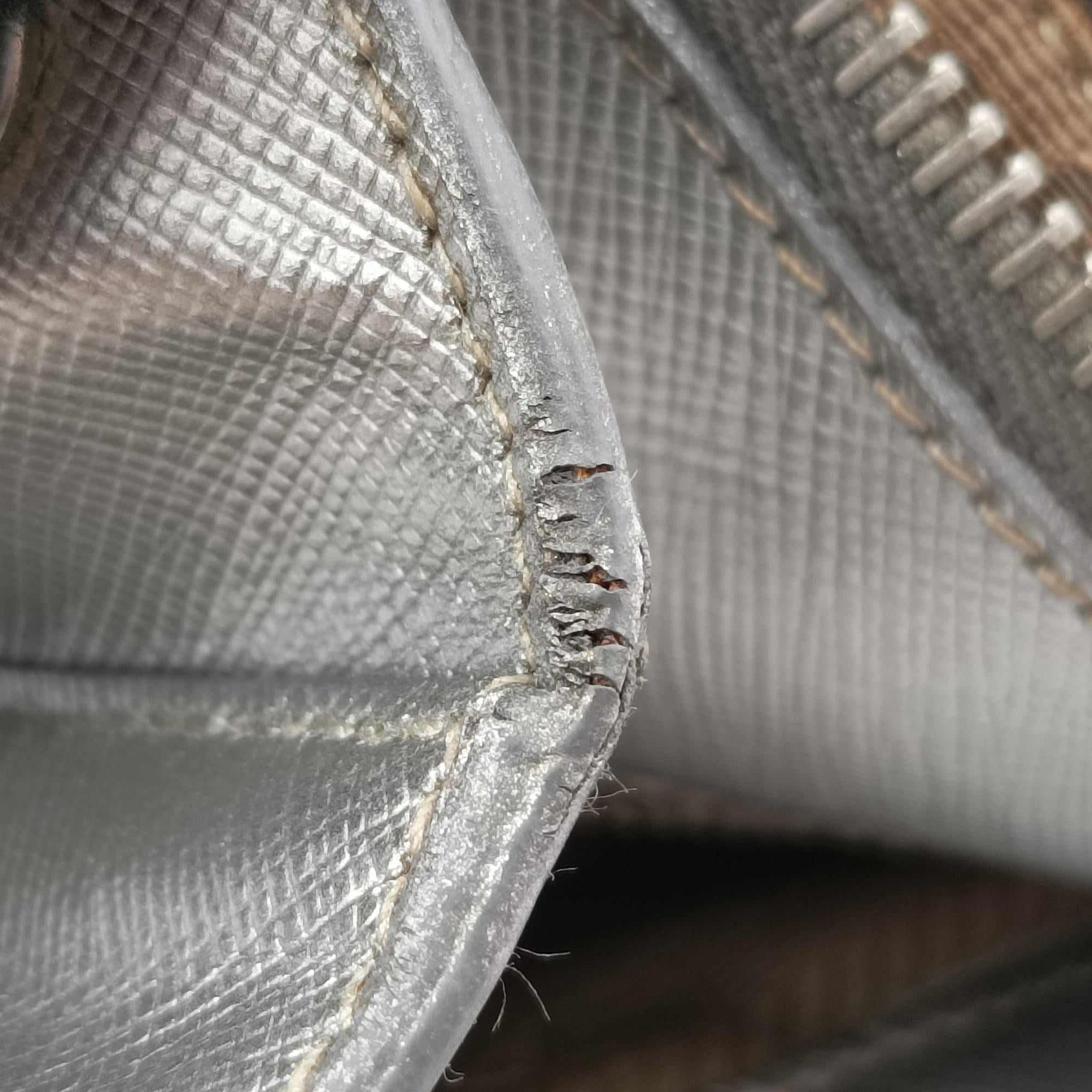 Galleria Silver SAFFIANO Leather BN1874 7 Sガレリア シルバー サフィアーノレザー BN1874 7 S