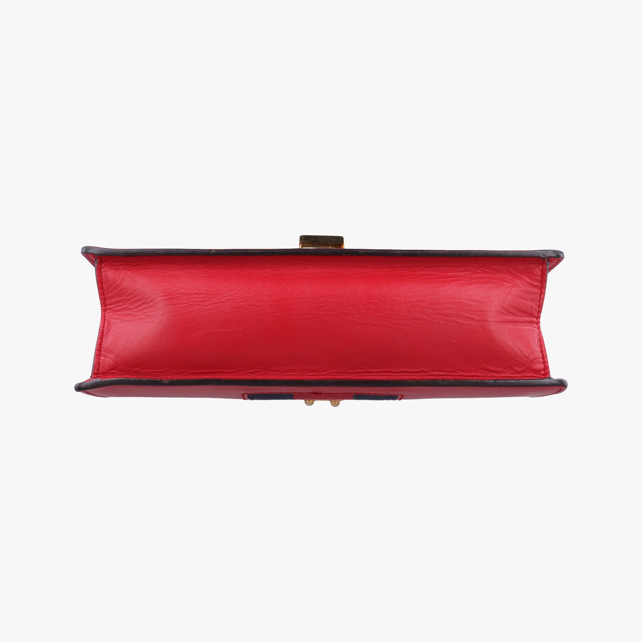 Sylvie Red×navy Leather 421882 A026260090シルヴィ レッド×ネイビー レザー 421882 A026260090