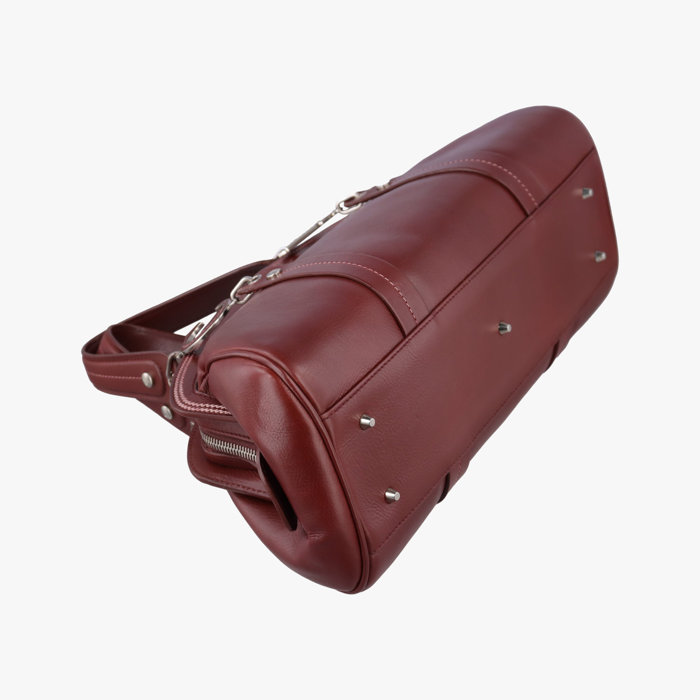 Romantic Flowers Burgundy Leather 07-MA-0045ロマンティックフラワー ワインレッド レザー 07-MA-0045