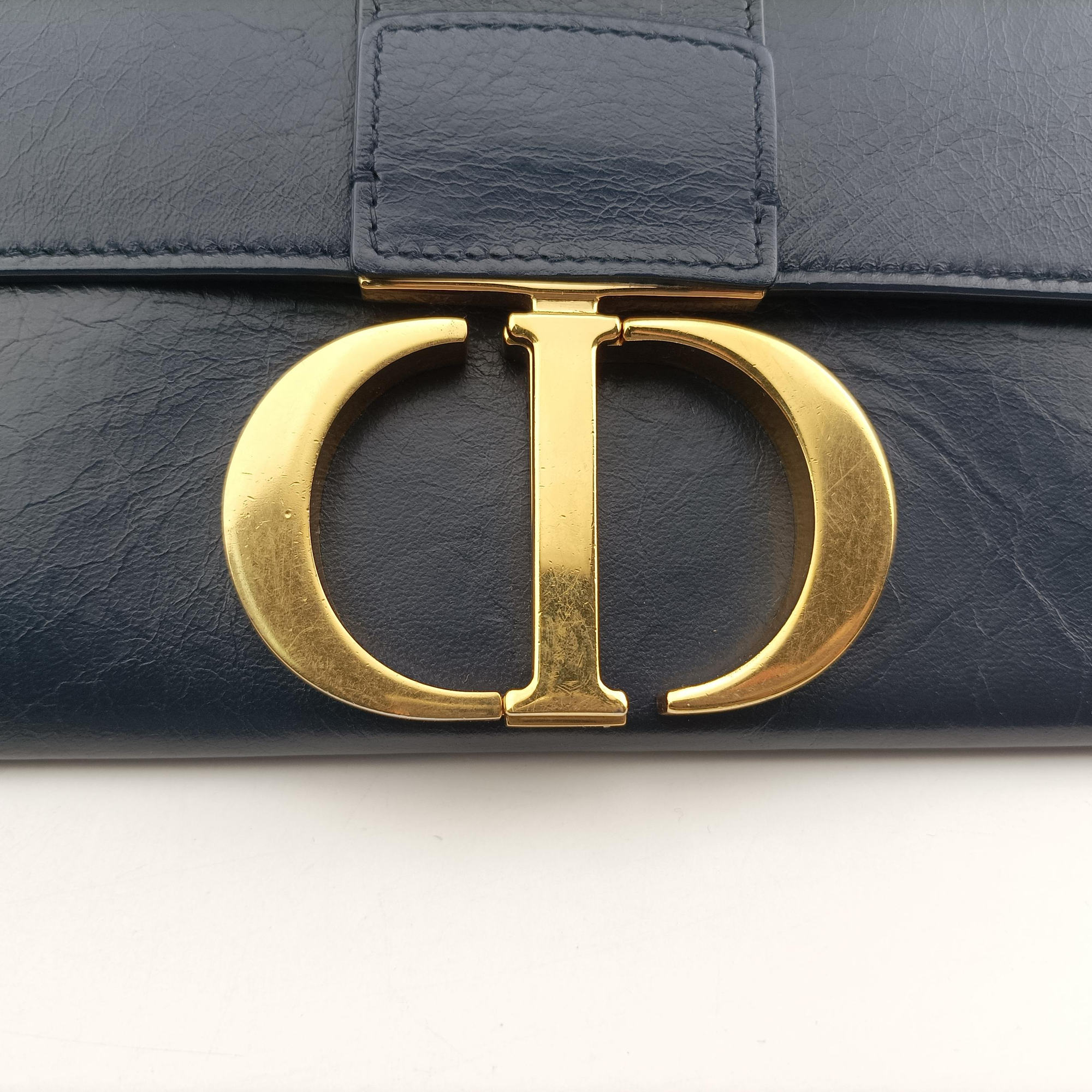 30 Montaigne Navy leather 09-BO-019930 モンテーニュ ネイビー レザー 09-BO-0199